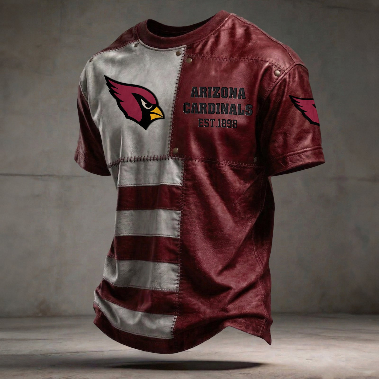ARI x NFL T-Shirt 0404 DatND DVT Red