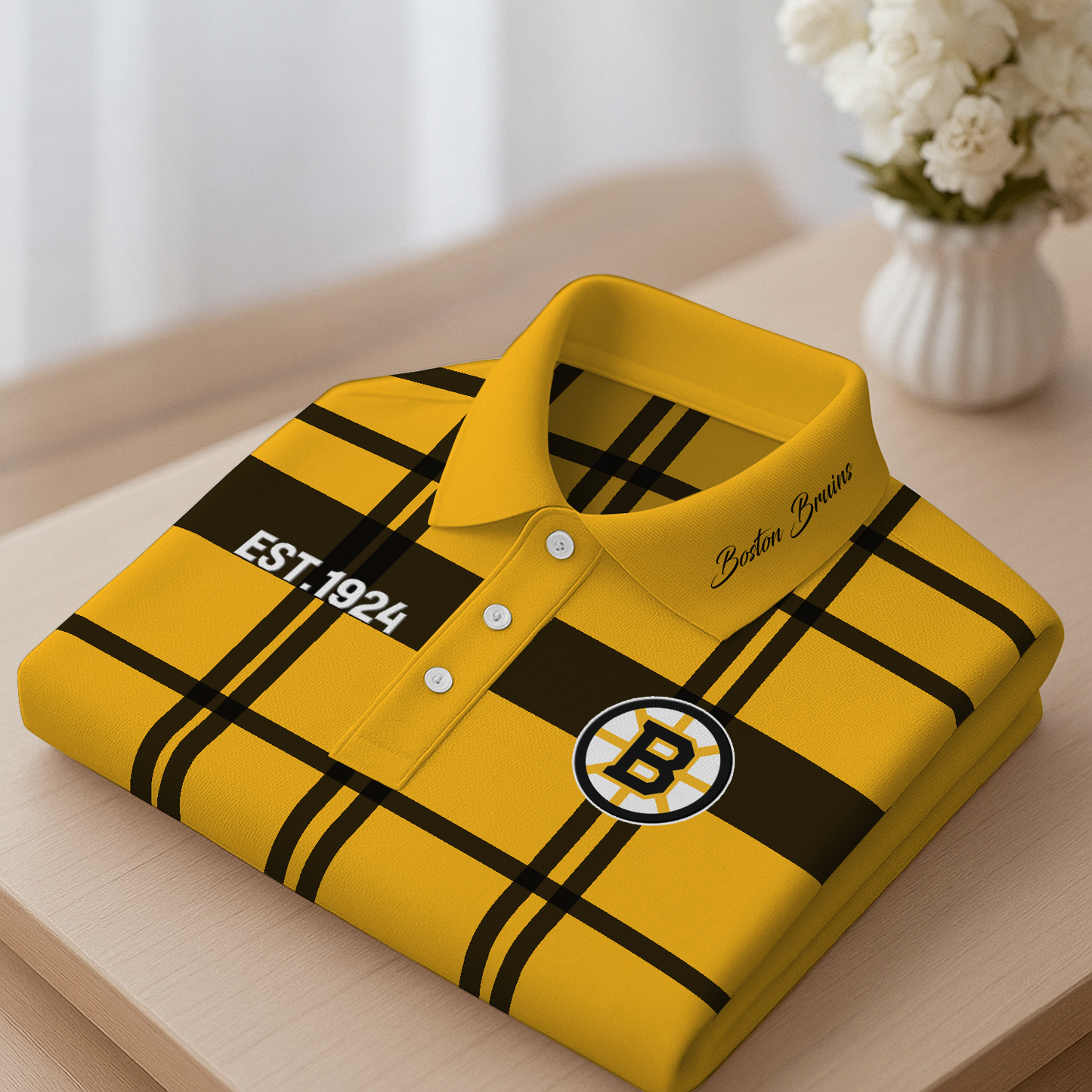 BOS Premium NHL Polo Shirt 2703 DatND DVT 1