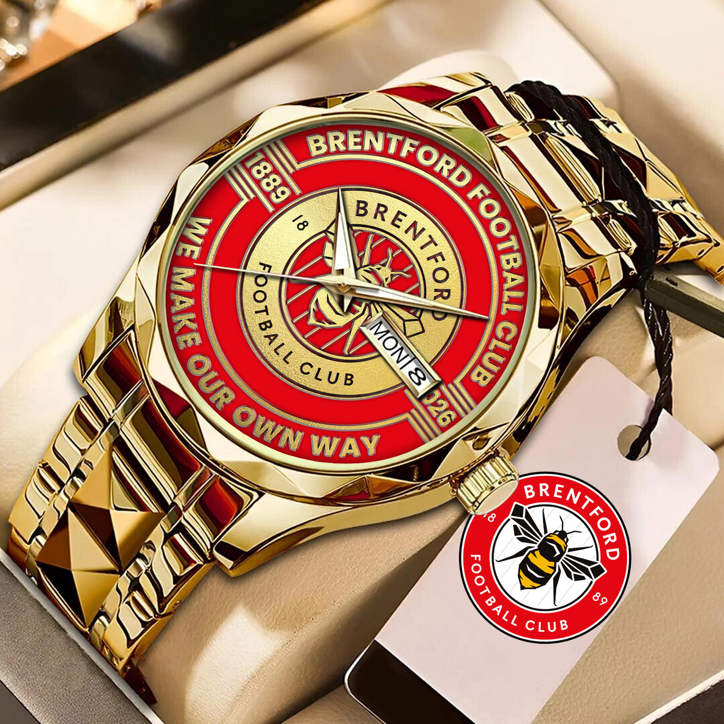 BRE x EPL Alloy Luxury Quartz Watch DATND TANTD