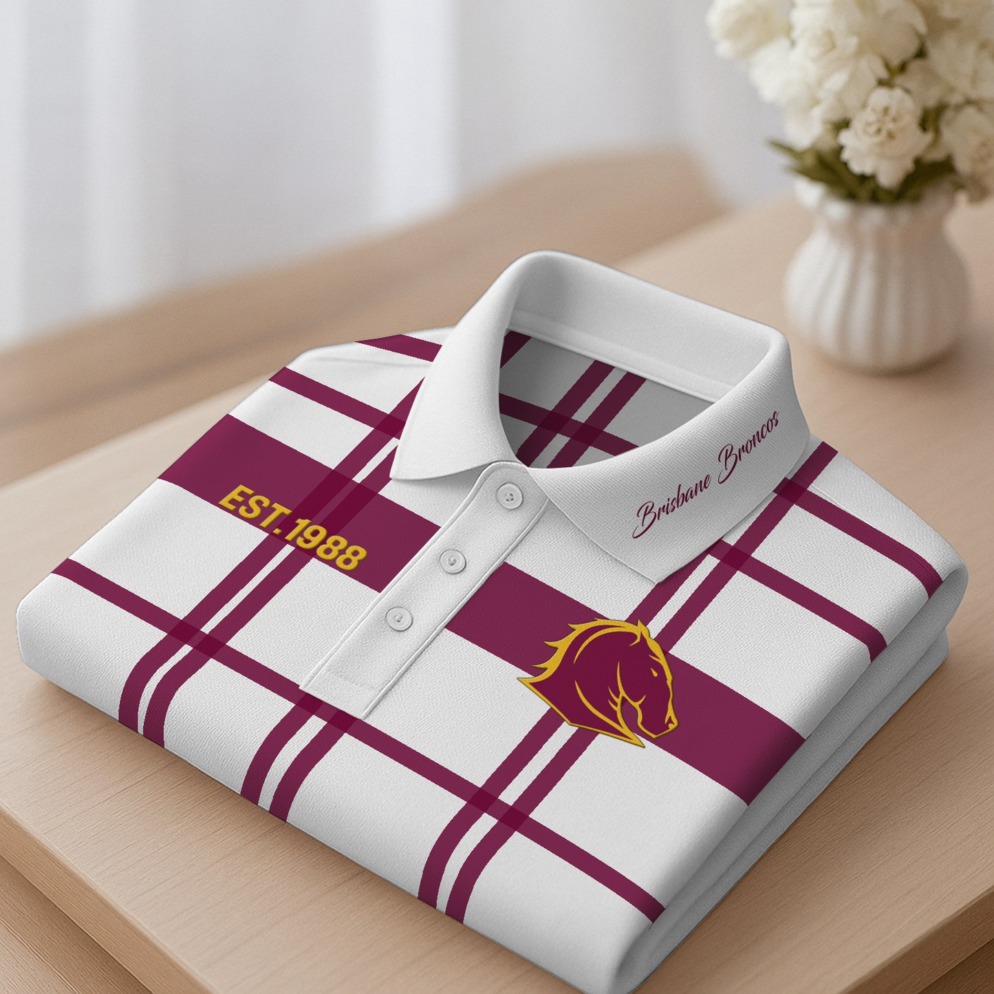 BRI Premium NRL Polo Shirt 3103 DatND DVT