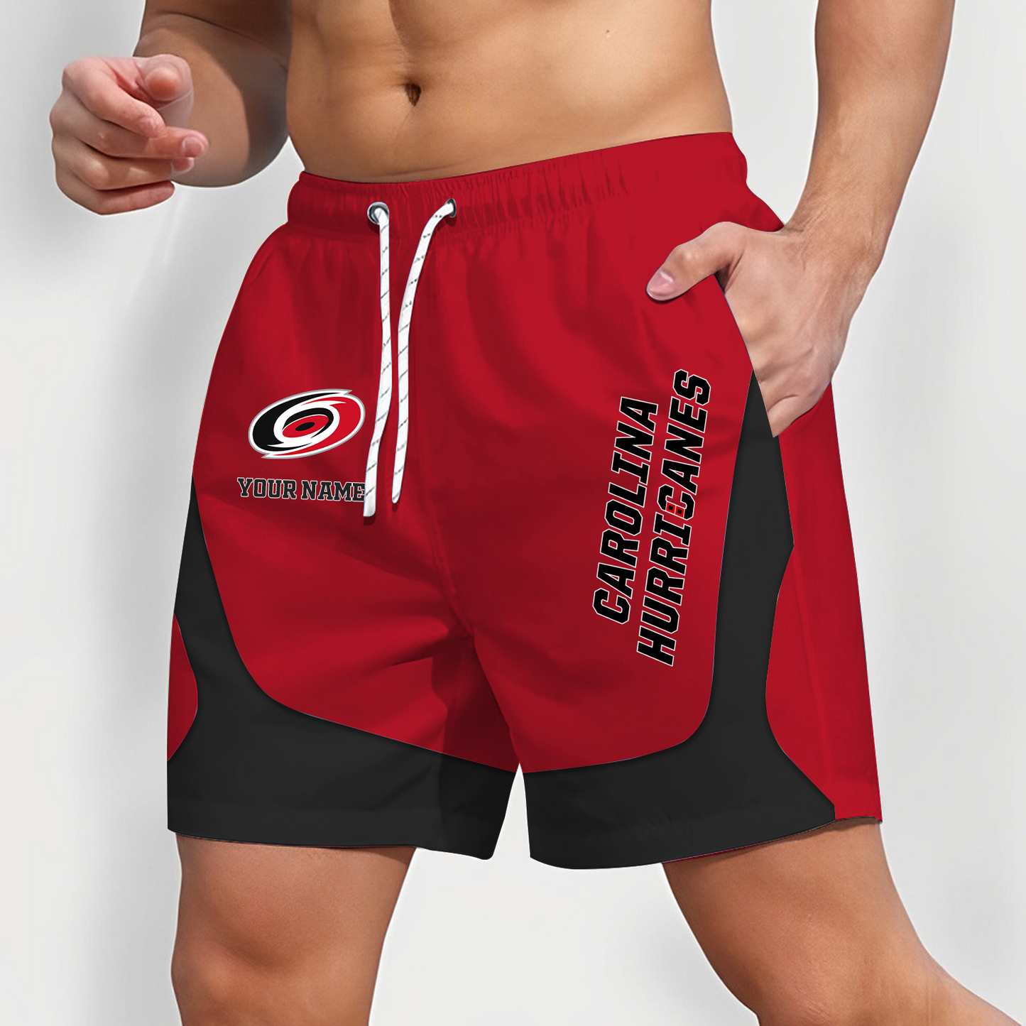 CAR x NHL Team Special Short Pants For Men Custom Name Gifts DATND TANTD 090426