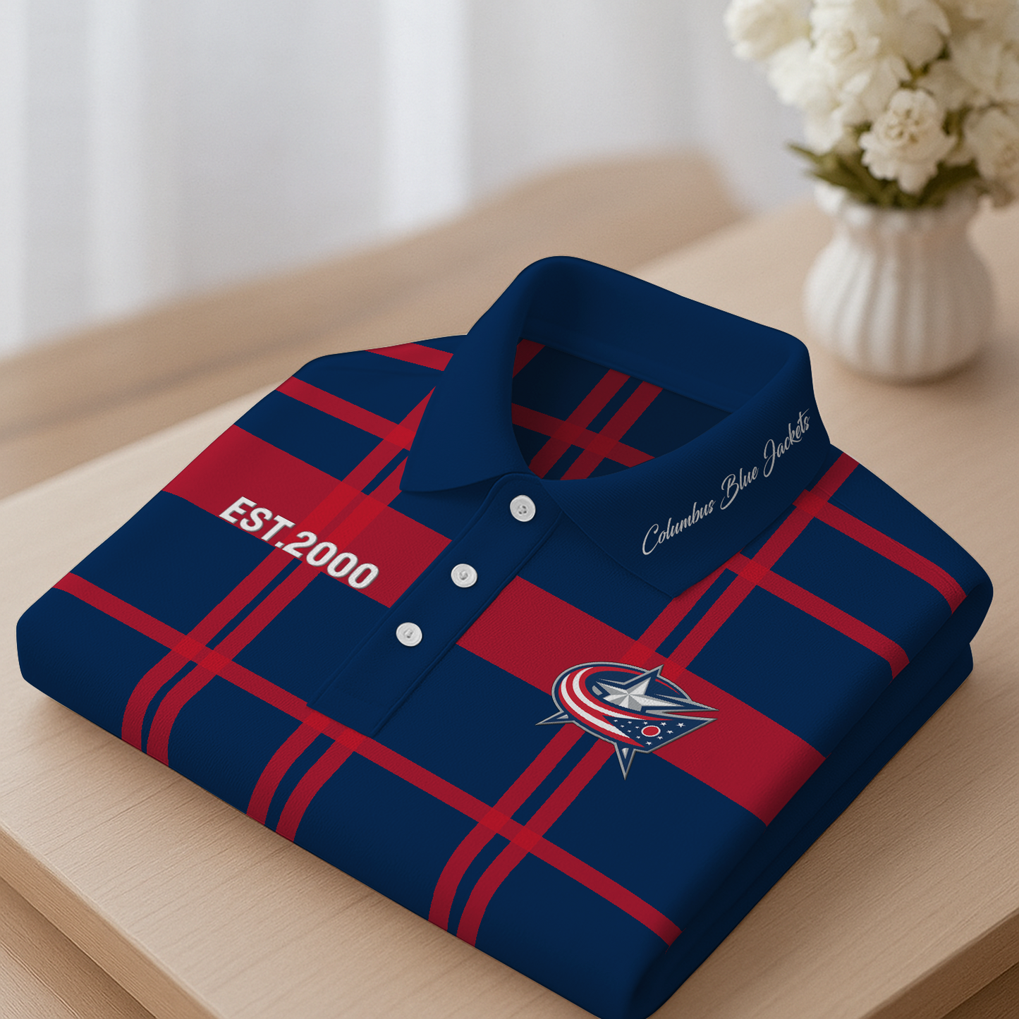CBJ Premium NHL Polo Shirt 2703 DatND DVT 1