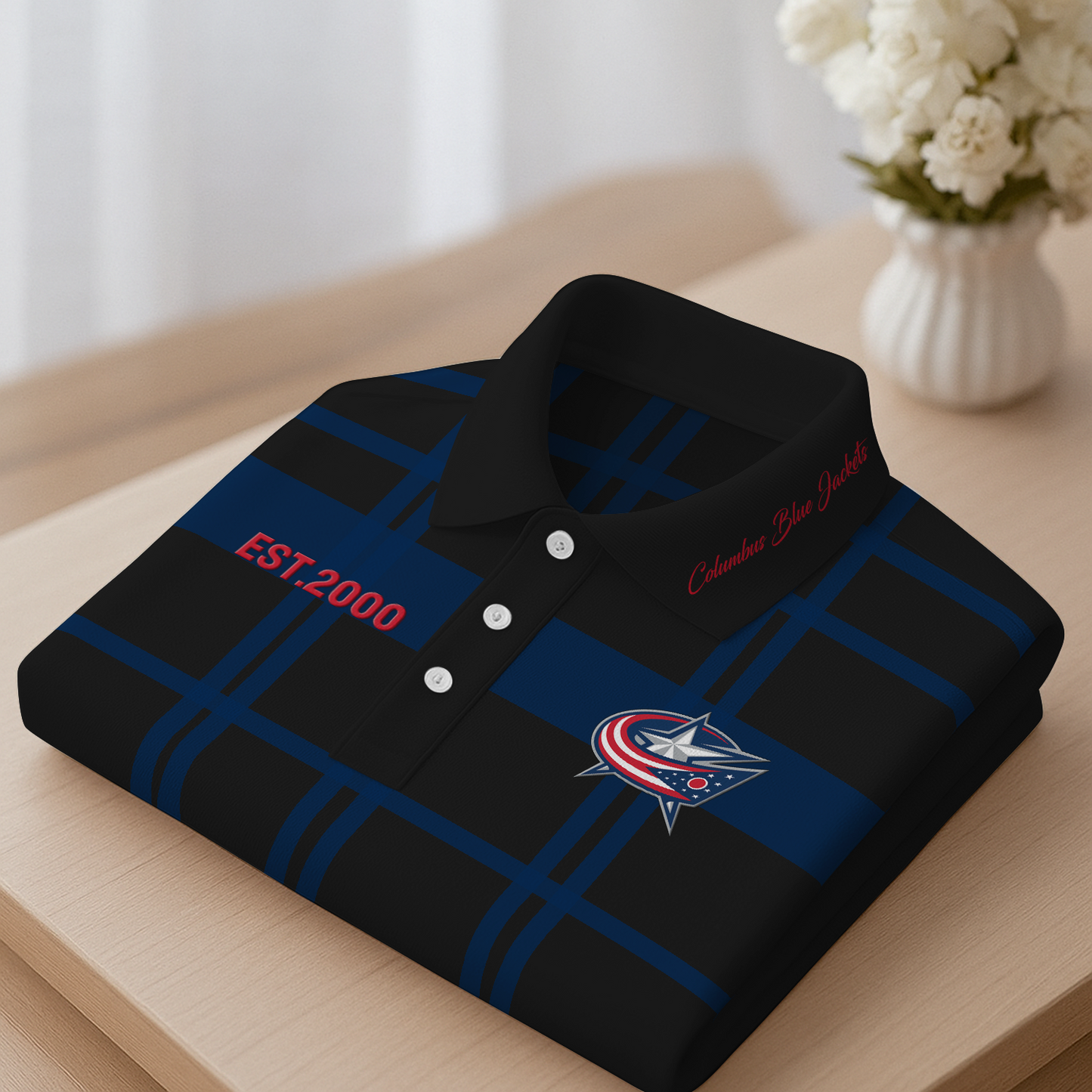 CBJ Premium NHL Polo Shirt 2703 DatND DVT 2