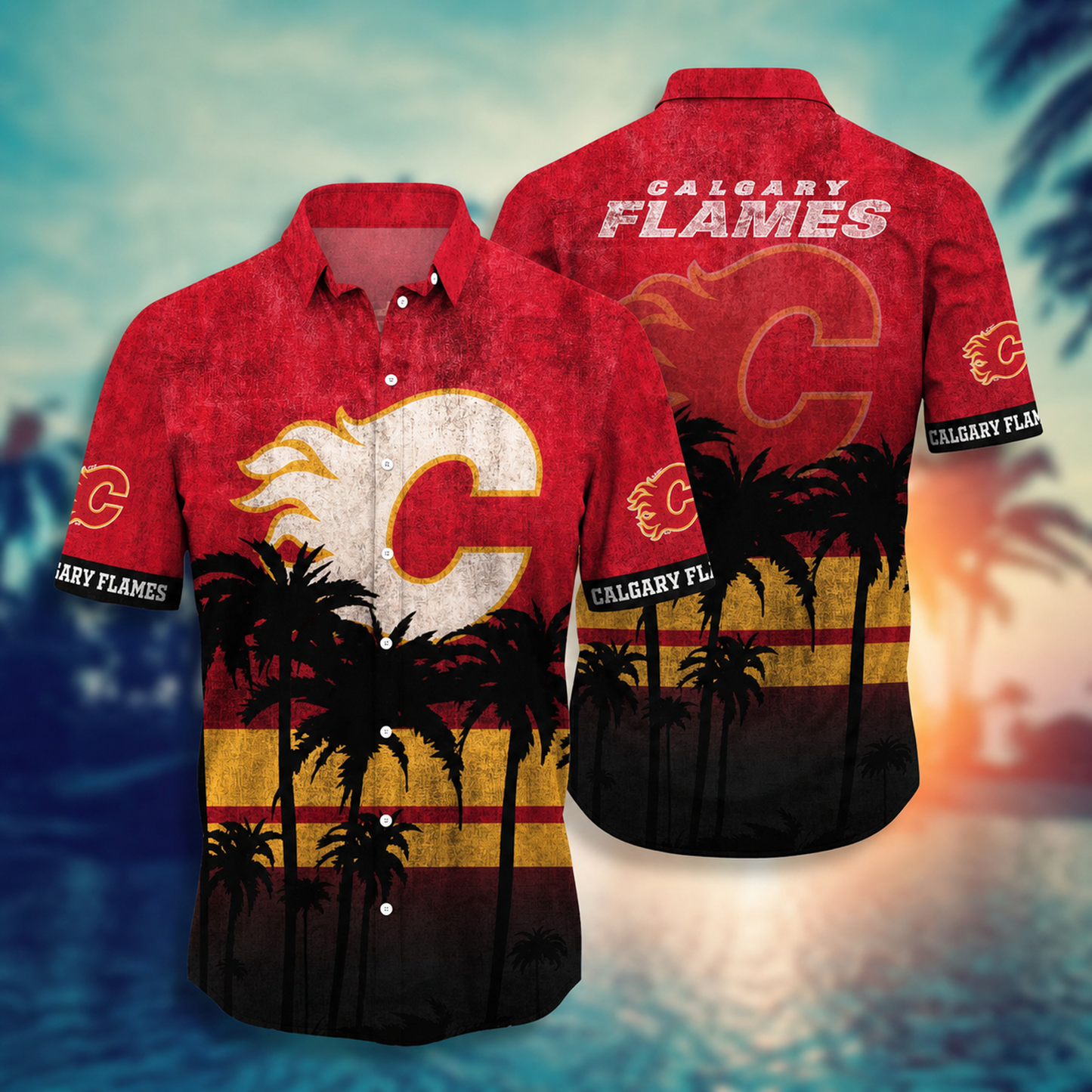 CGY x NHL Hawaii Shirt Style Hot Trending Summer 0605 DatND DVT