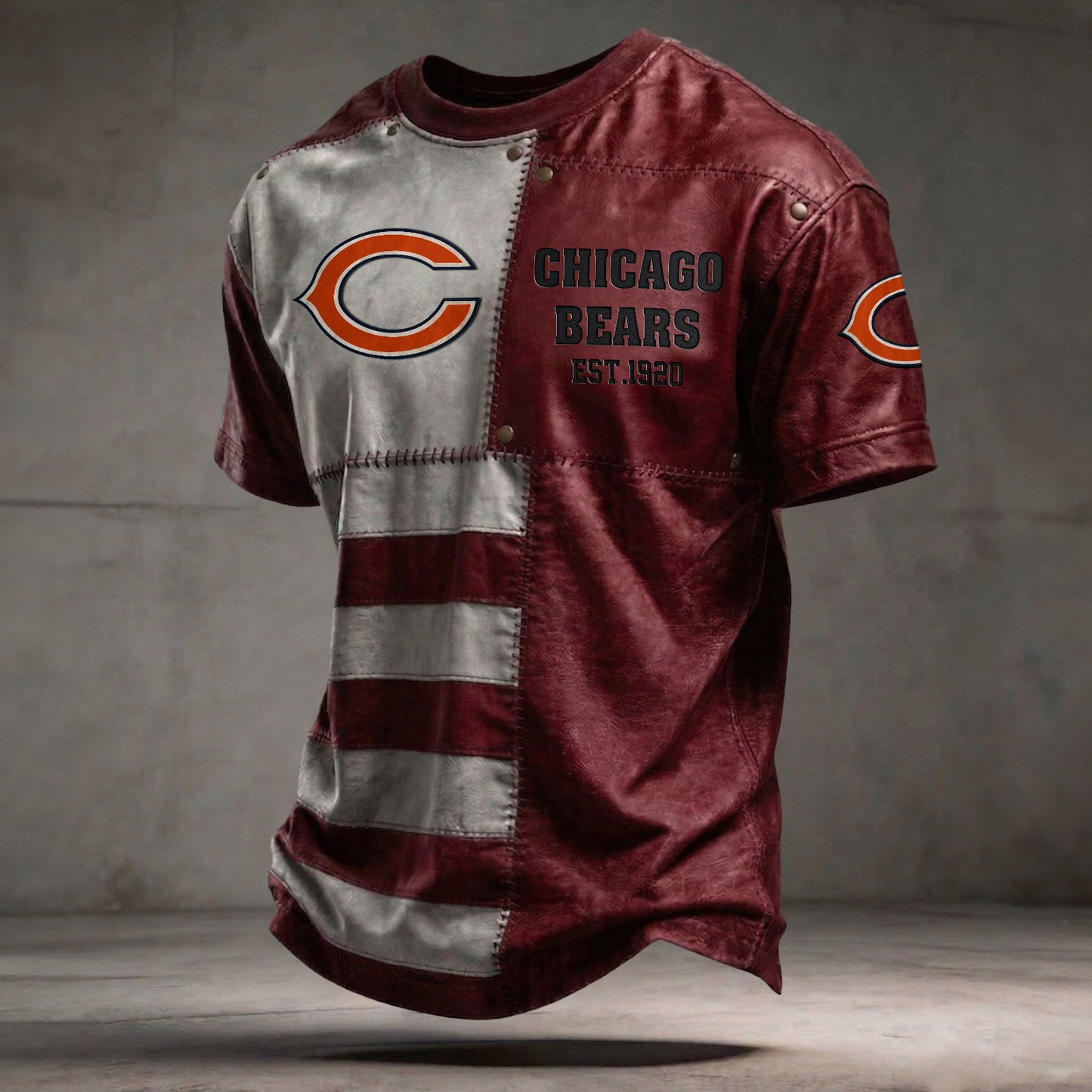 CHI x NFL T-Shirt 0404 DatND DVT Red