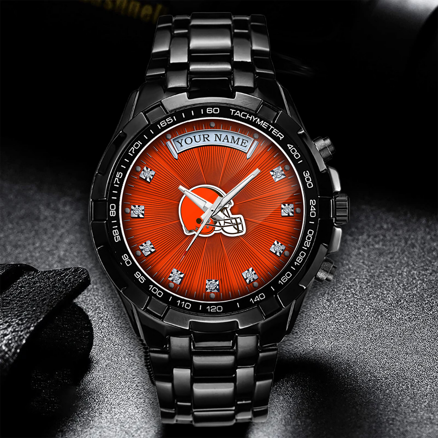 CLE x NFL Luxury Men Watch DATND TANTD 200426