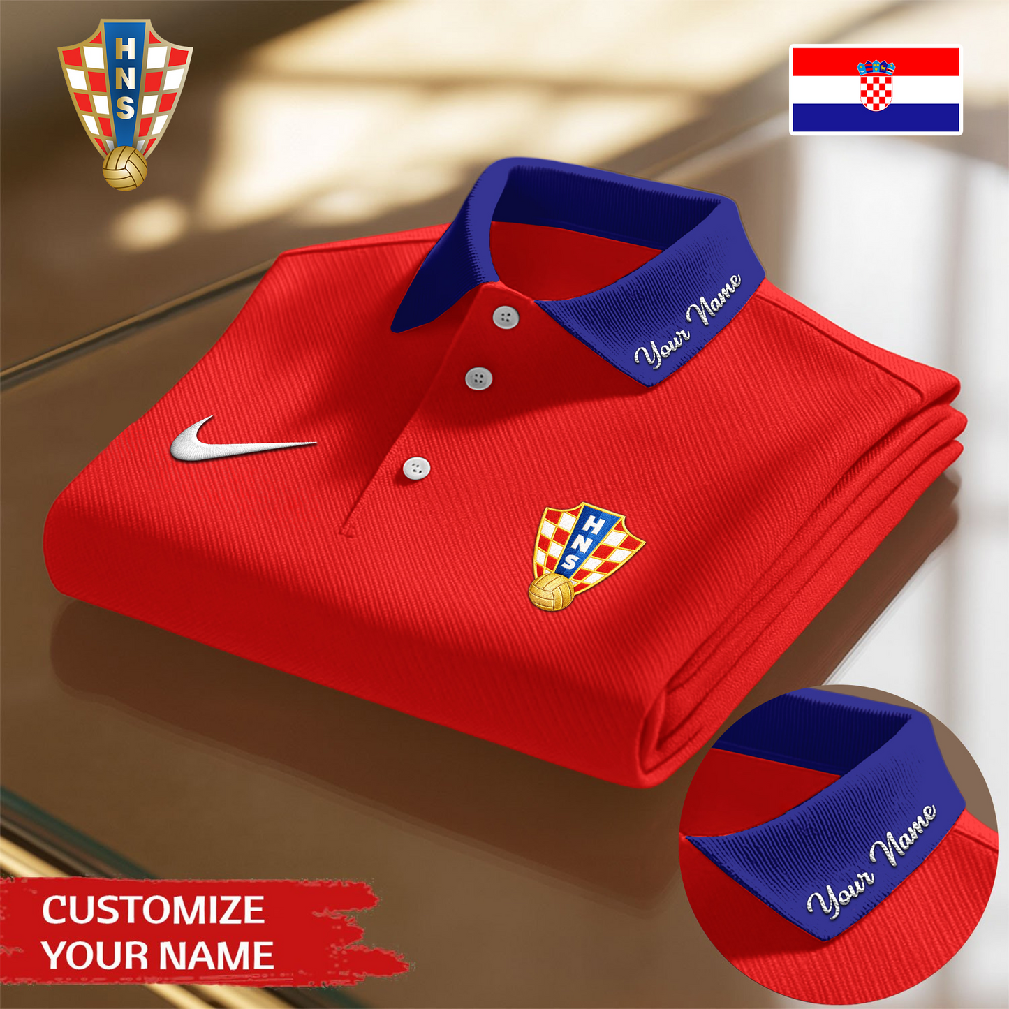 Croati Premium WC26 Polo Shirt 0805 DatND DVT