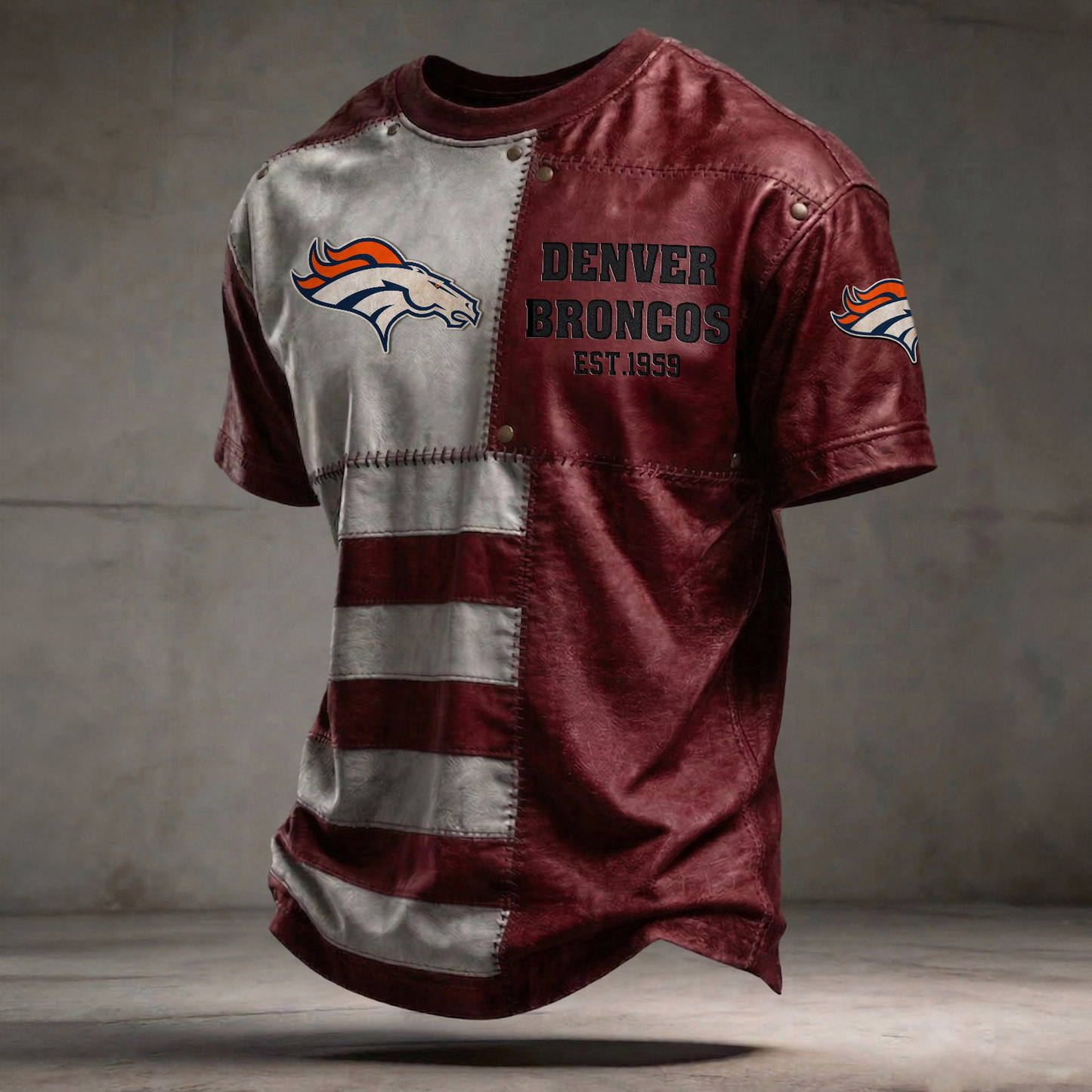 DEN x NFL T-Shirt 0404 DatND DVT Red