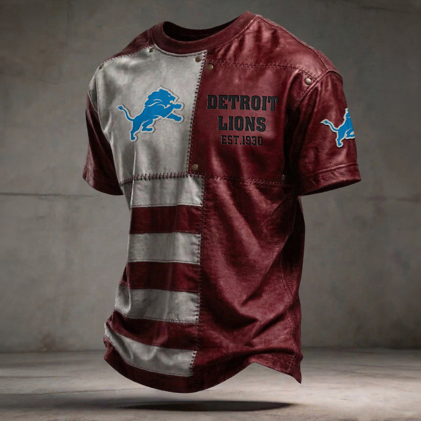 DET x NFL T-Shirt 0404 DatND DVT Red