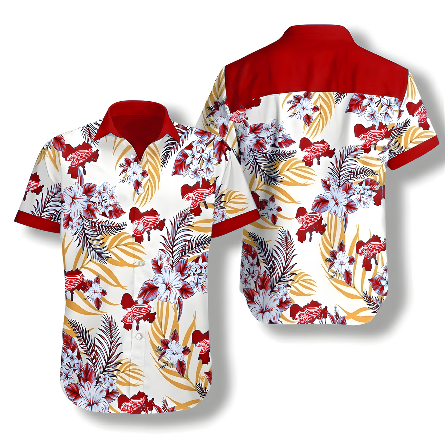 DET x NHL Hawaiian Shirt DATND TANTD 130426