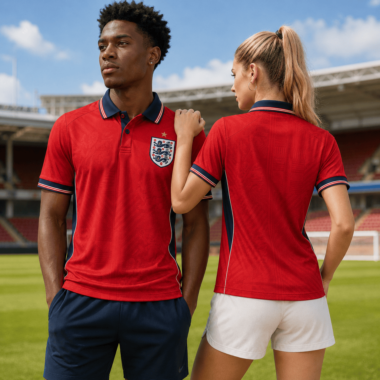 England Premium WC26 Polo Shirt 0805 V2 DatND DVT