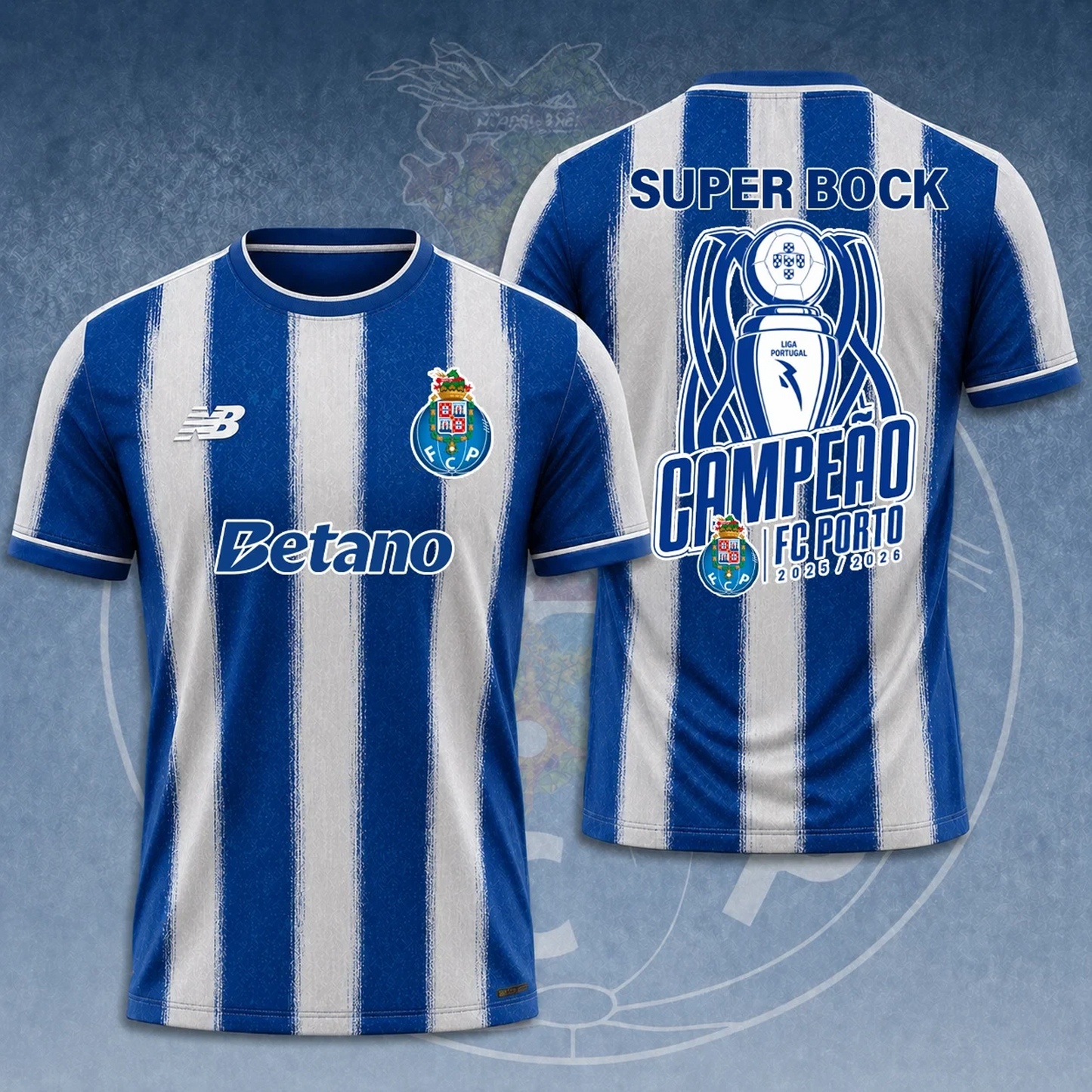 FC Porto CAMPEÃO Liga Portugal 2026 3D Apparel V1 0405 DatND DVT