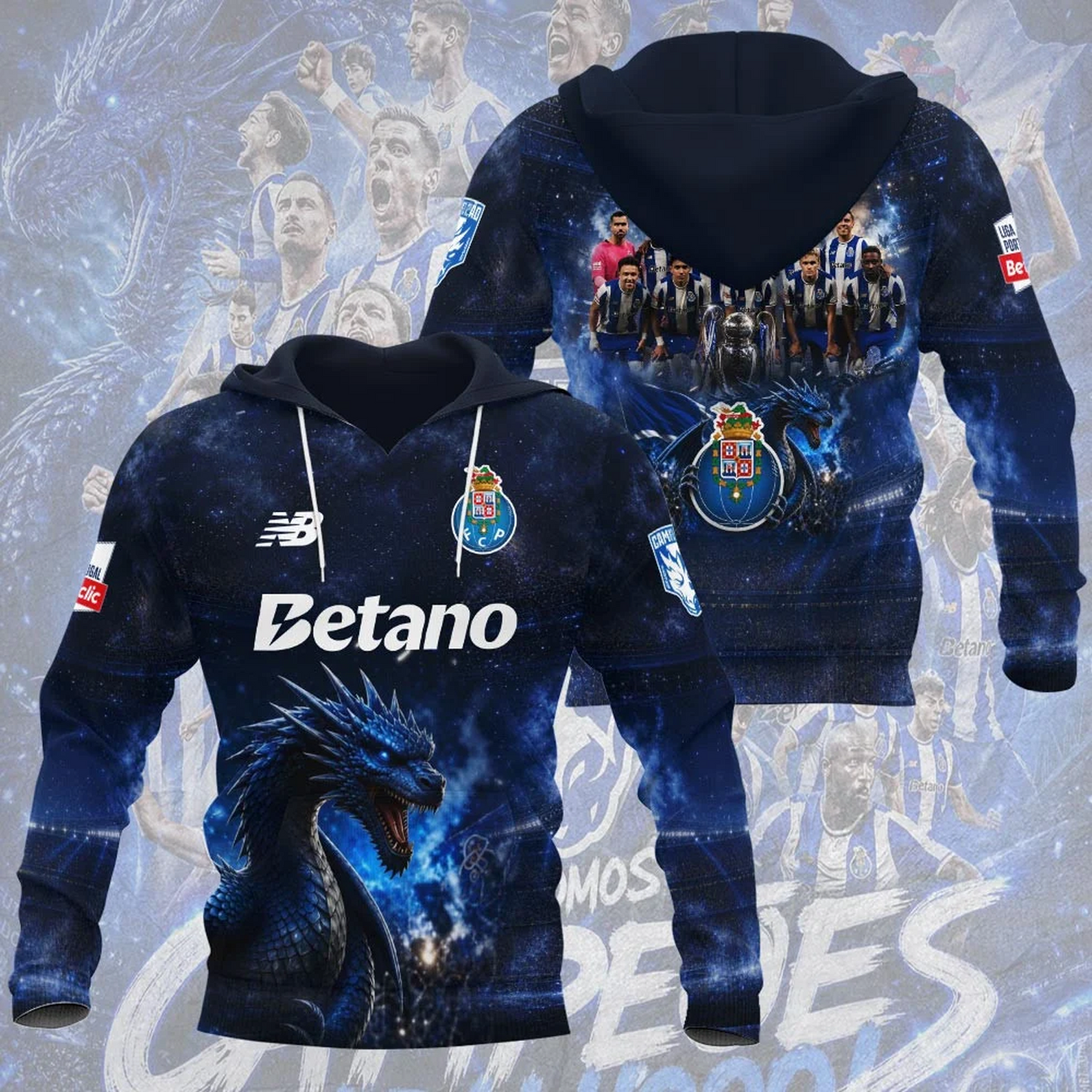 F.C. Porto Campeao Liga Portugal 2526 3D Shirt V3 0705 DatND DVT