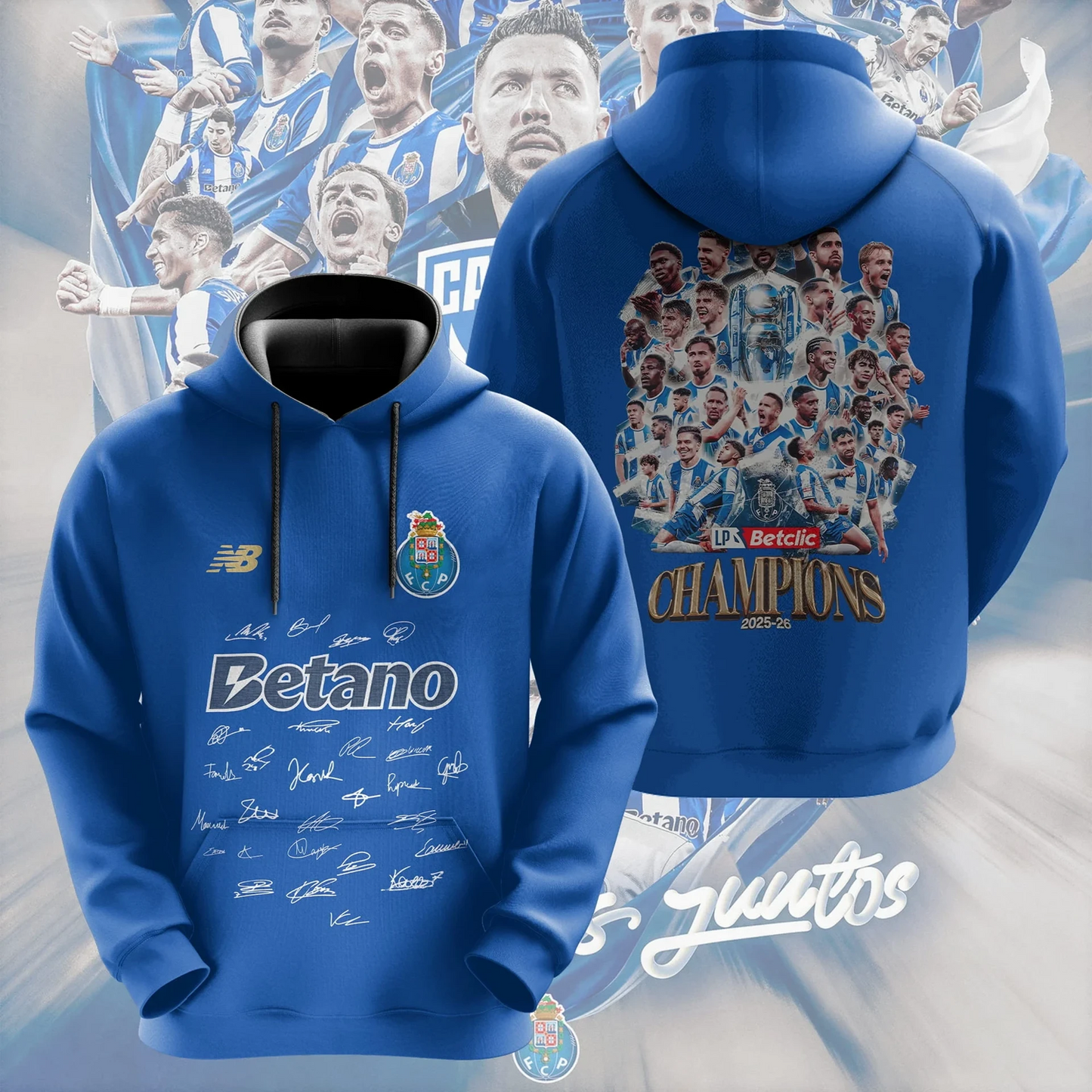 F.C. Porto Campeao Liga Portugal 2526 3D Shirt V5 0705 DatND DVT
