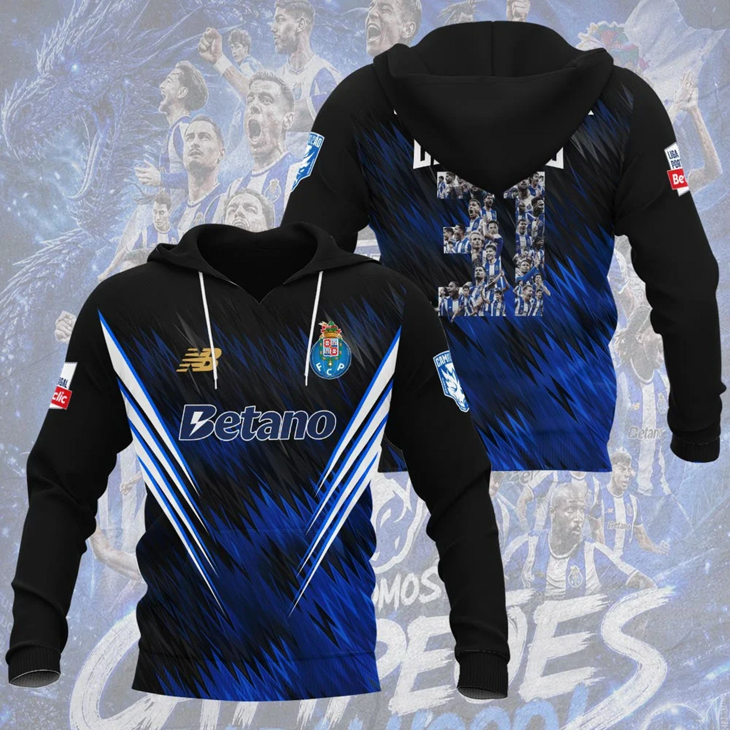 F.C. Porto Campeao Liga Portugal 2526 3D Shirt V7 0705 DatND DVT