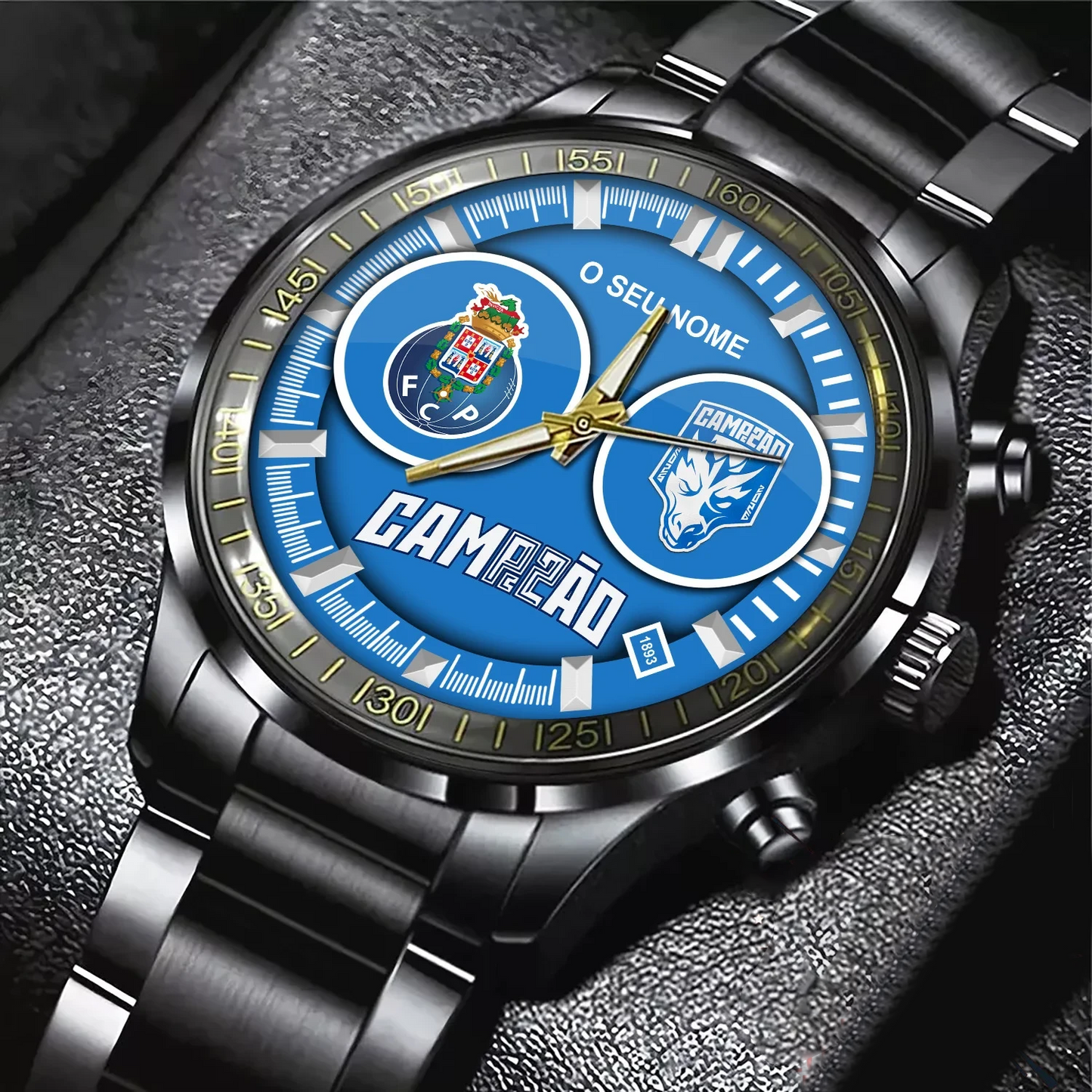 FC Porto Champions 202526 Luxury Stainless Steel Watch 0405 DatND DVT