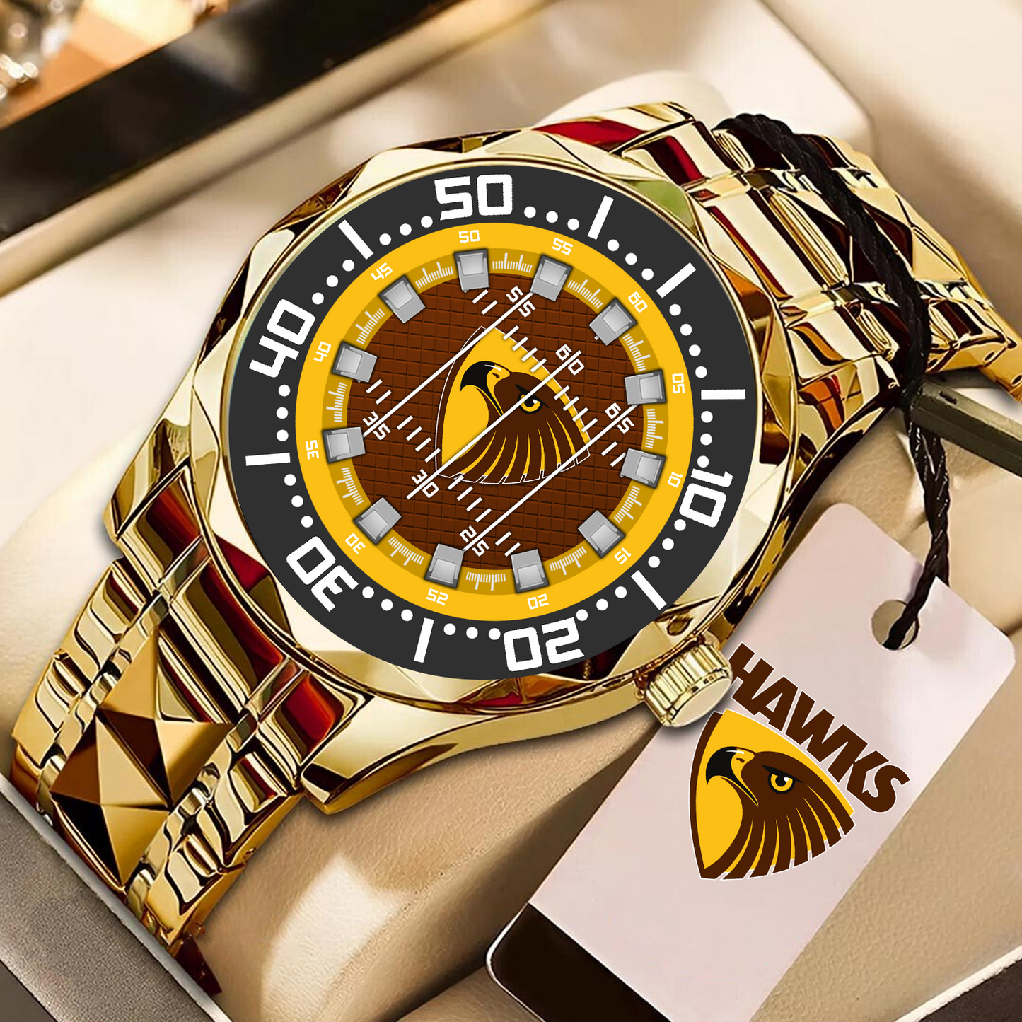 HAW x AFL Camaro Elegant Fashion Design Men Watch DATND TANTD 080426