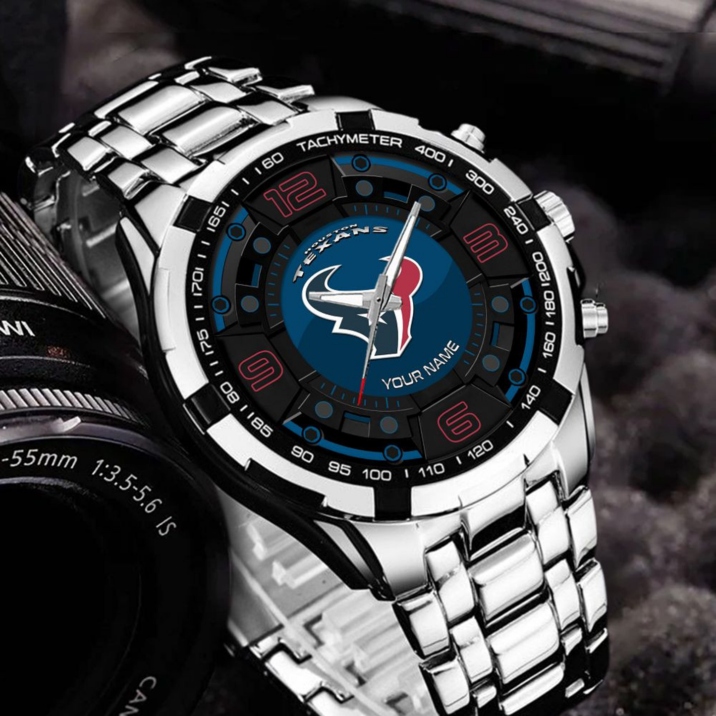 HOU x NFL Stainless Steel Watch DatND DVT