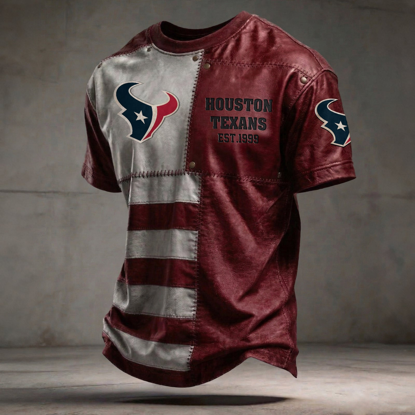 HOU x NFL T-Shirt 0404 DatND DVT Red