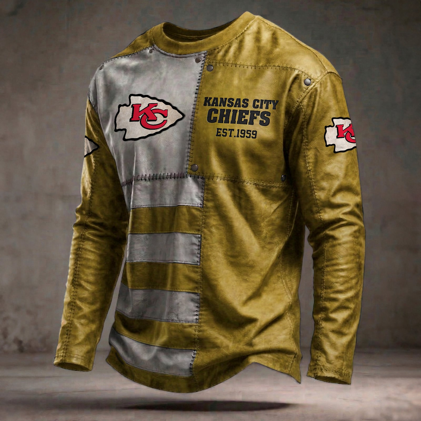 KC x NFL Long Sleeved Shirt 2304 DatND DVT Army