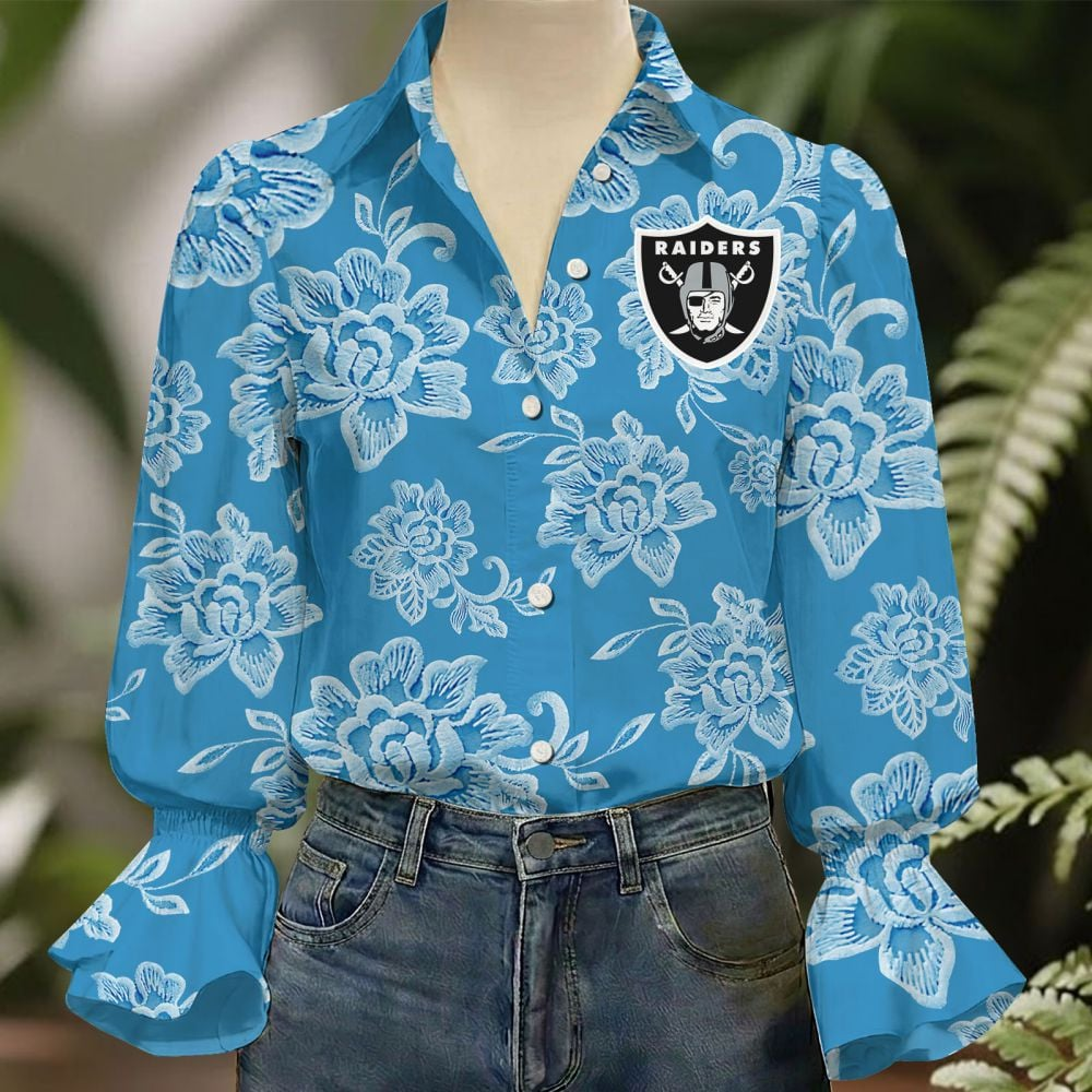LV x NFL 3D Collared Lace Long Sleeved Shirt 2004 DatND DVT