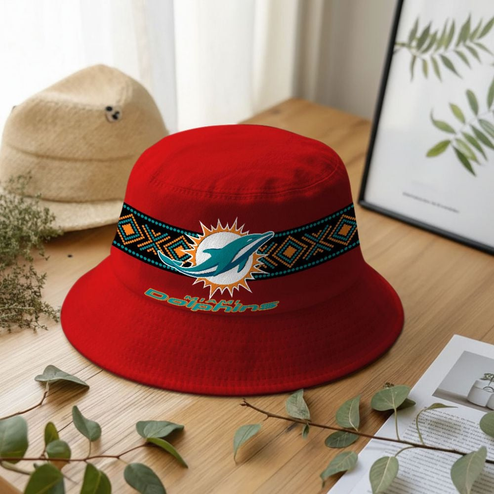 MIA x NFL Bucket Hat 1804 DatND DVT