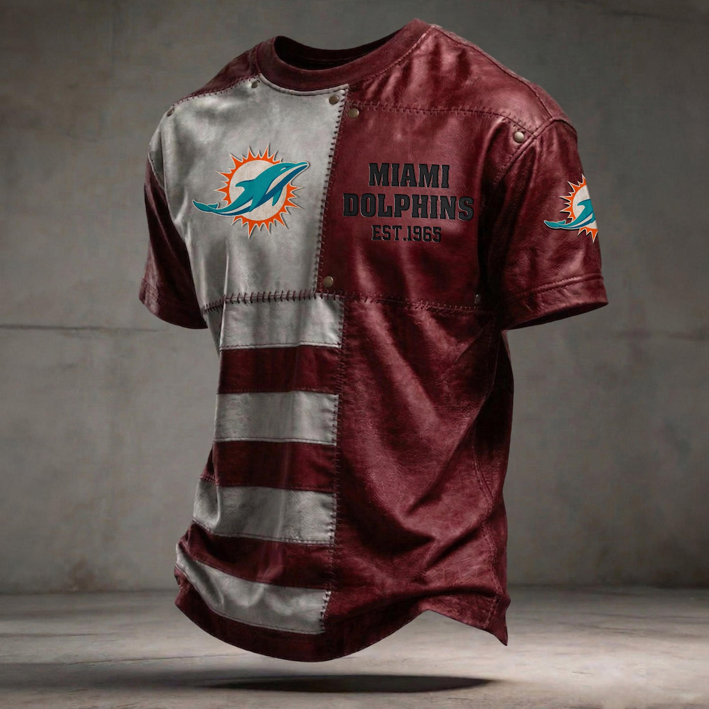 MIA x NFL T-Shirt 0404 DatND DVT Red