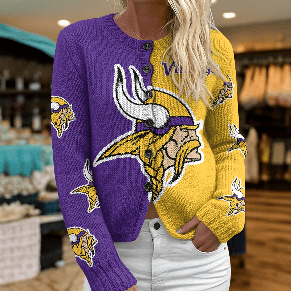 MIN x NFL Cardigan Sweatshirt With Button v1 DatND DVT