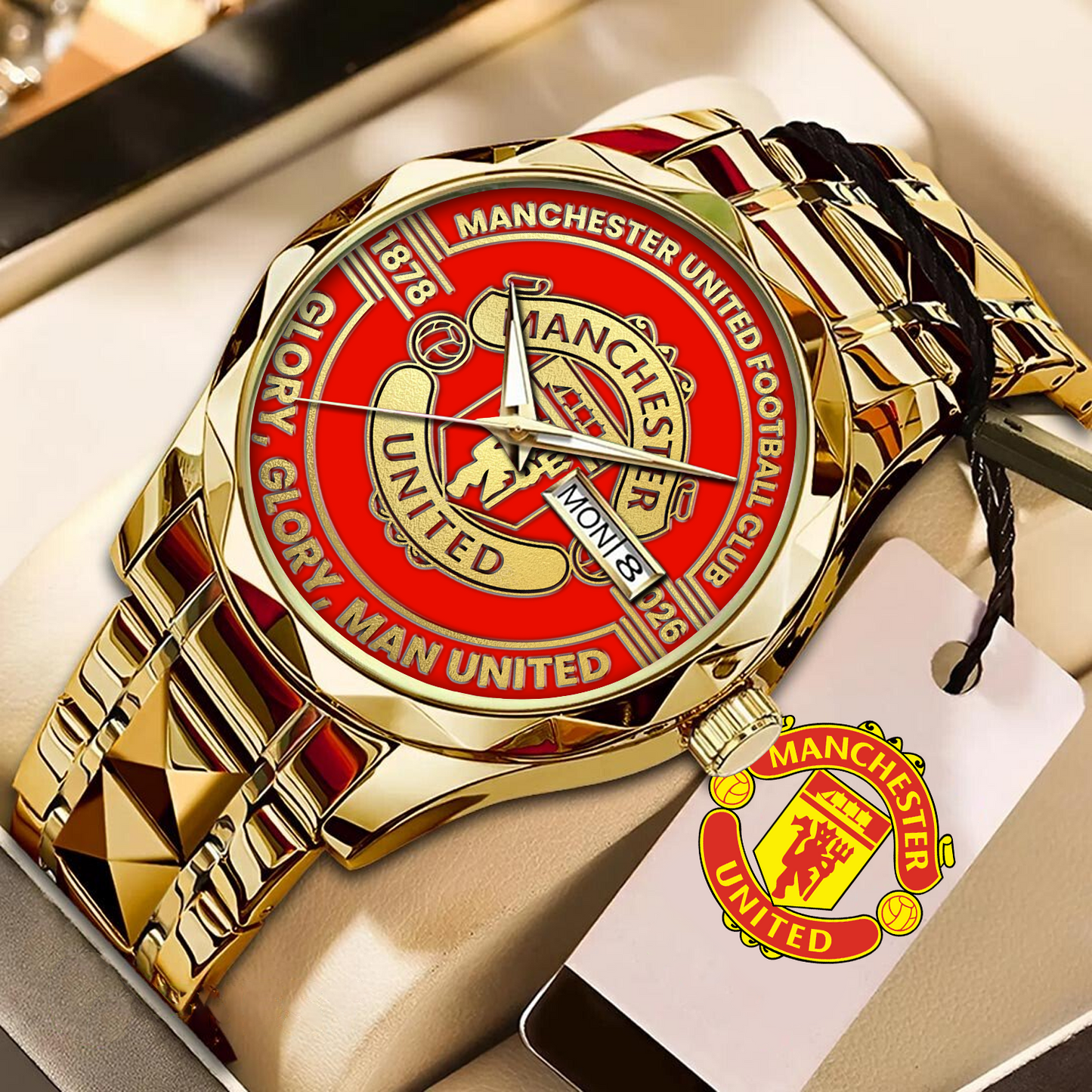 MUN x EPL Alloy Luxury Quartz Watch DATND TANTD