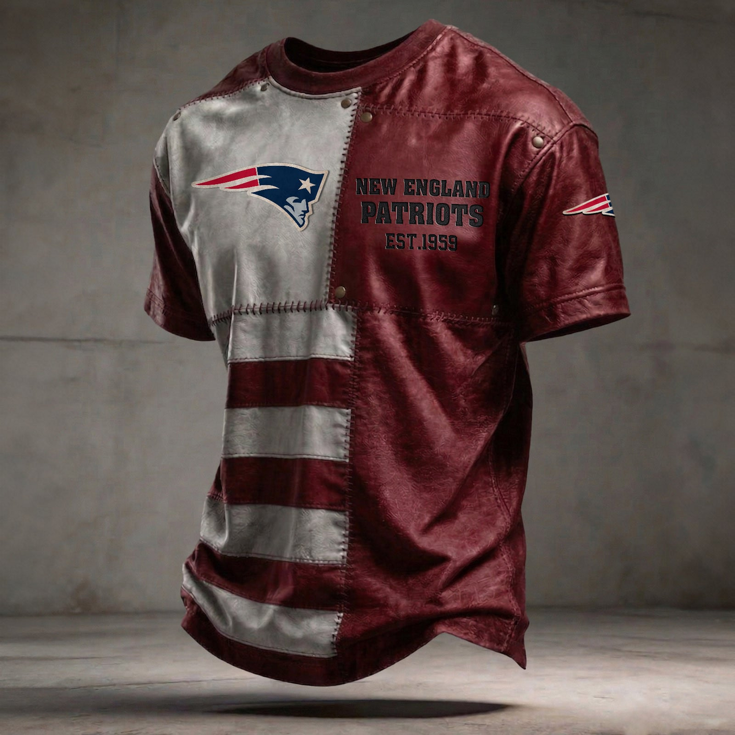 NE x NFL T-Shirt 0404 DatND DVT Red