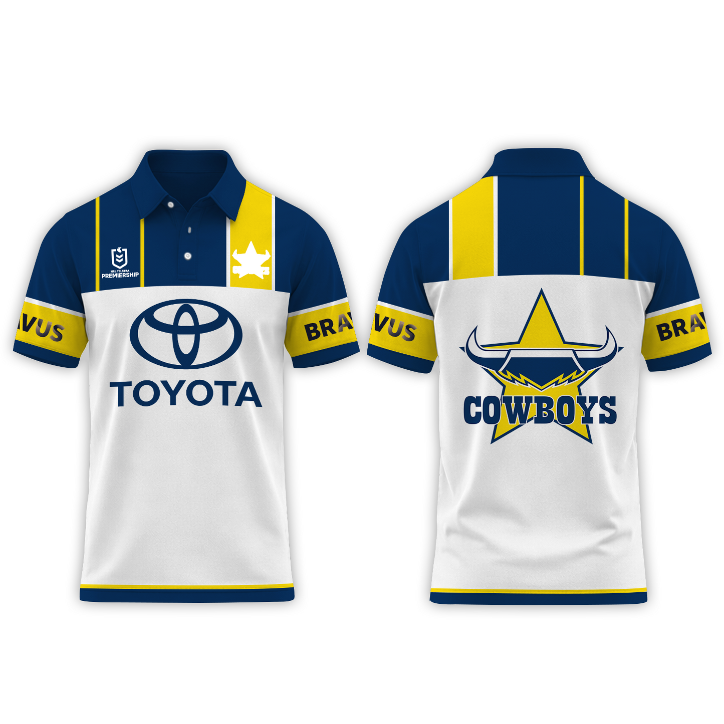 NQC x NRL Polo Shirt 1704 DatND DVT