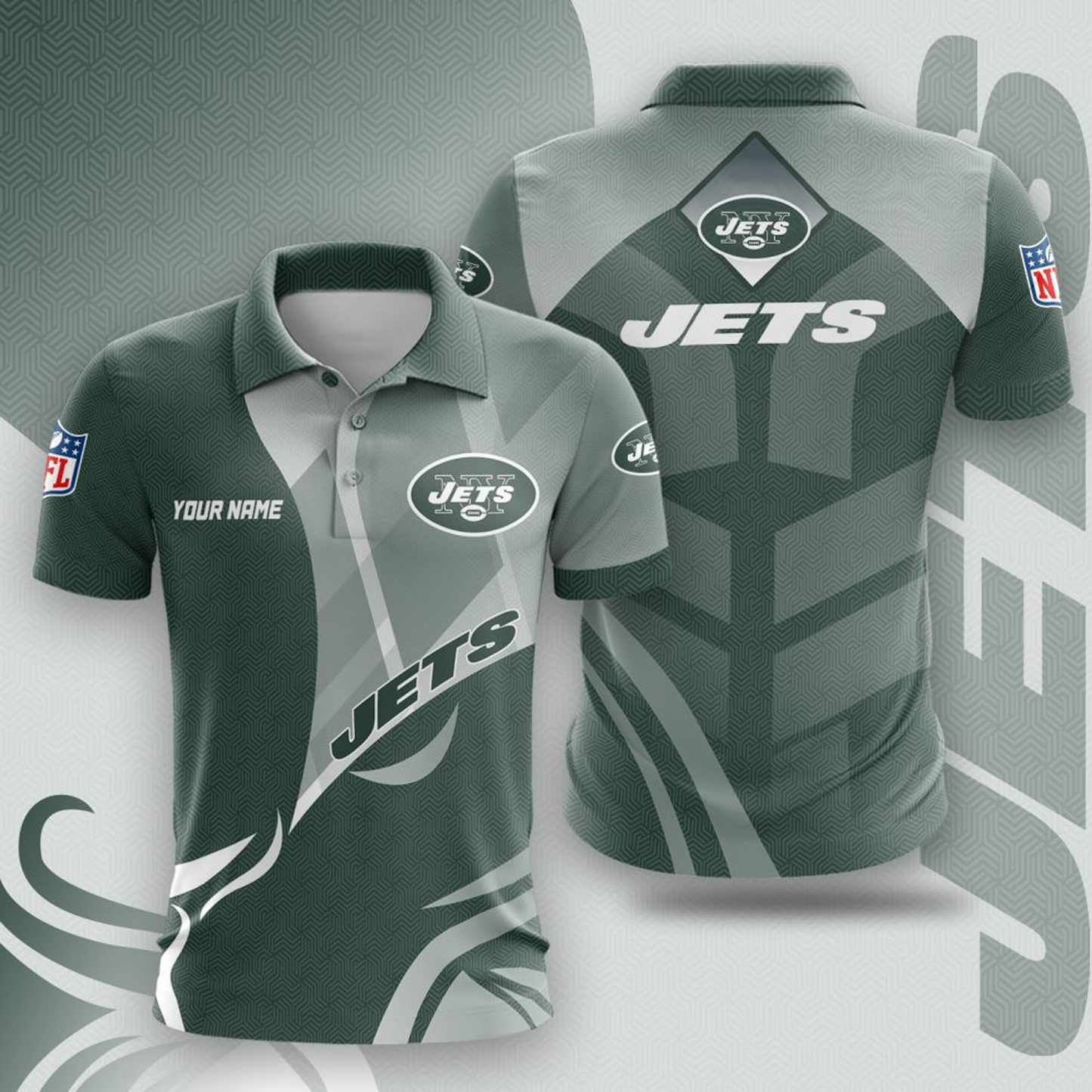 NYJ x NFL Premium Aparael 3D Shirt DATND TANTD 040526