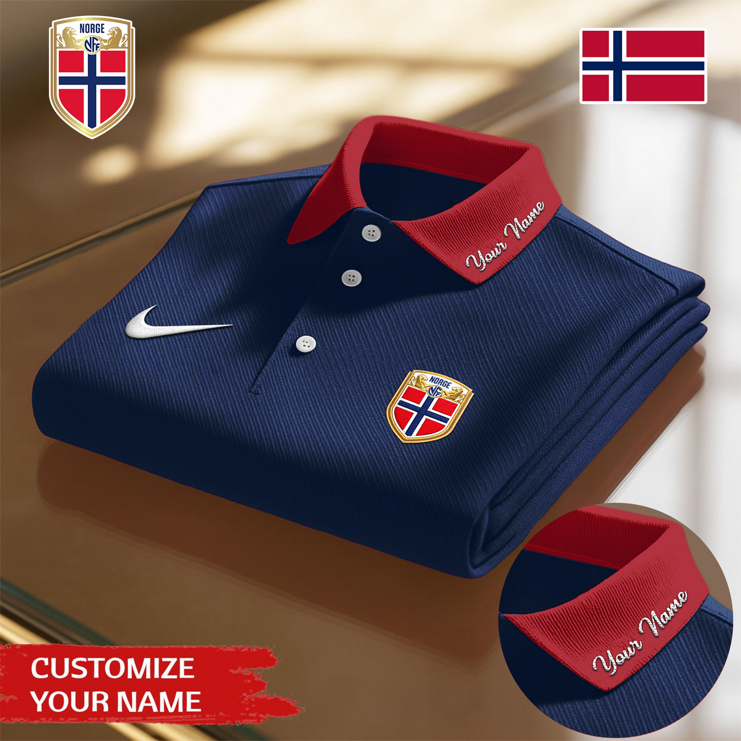 Norway Premium WC26 Polo Shirt 0805 DatND DVT