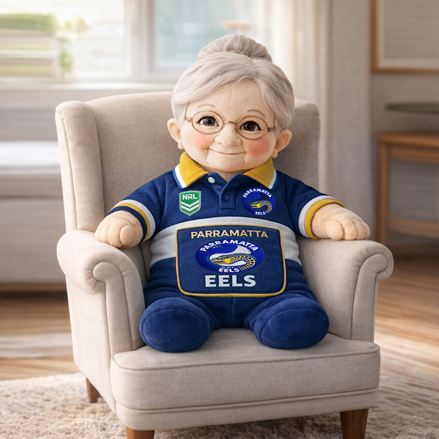 PAR x NRL Grandma Plush Mascot 2003 DatND DVT