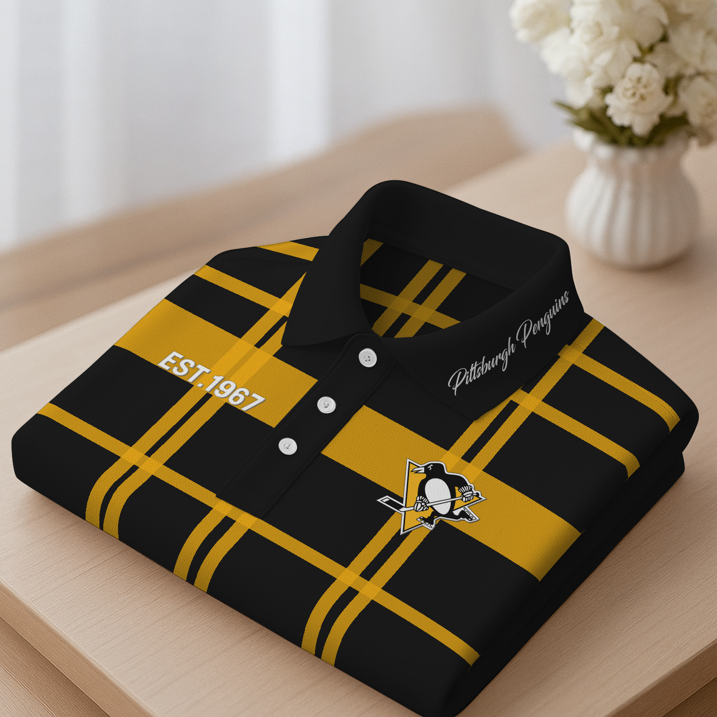 PIT Premium NHL Polo Shirt 2703 DatND DVT 2