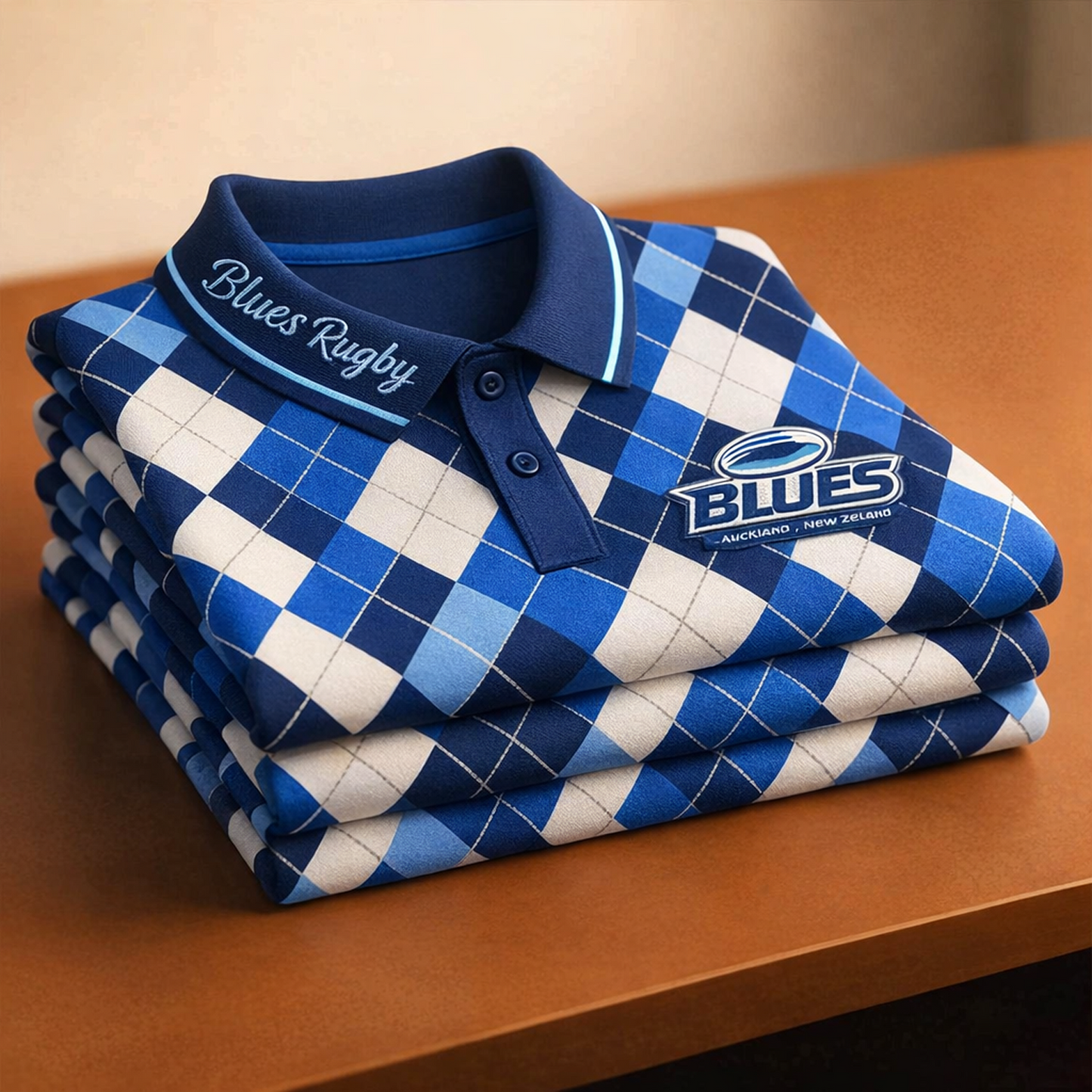 PREMIUM BLU x SPR POLO SHIRT 0604 DatND DVT