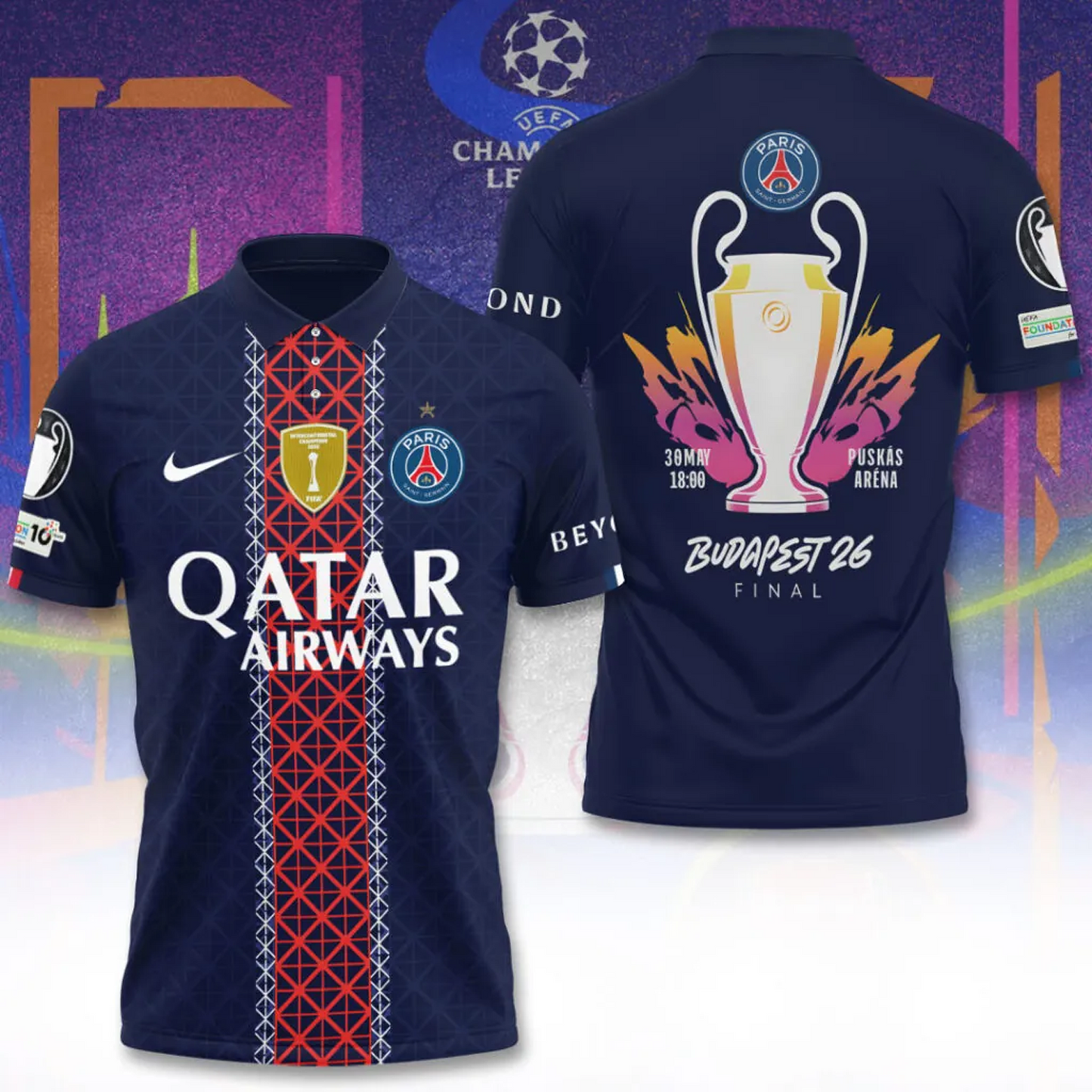 PSG x Champions League Final 2026 3D Apparel V1 DATND TANTD 080526 2