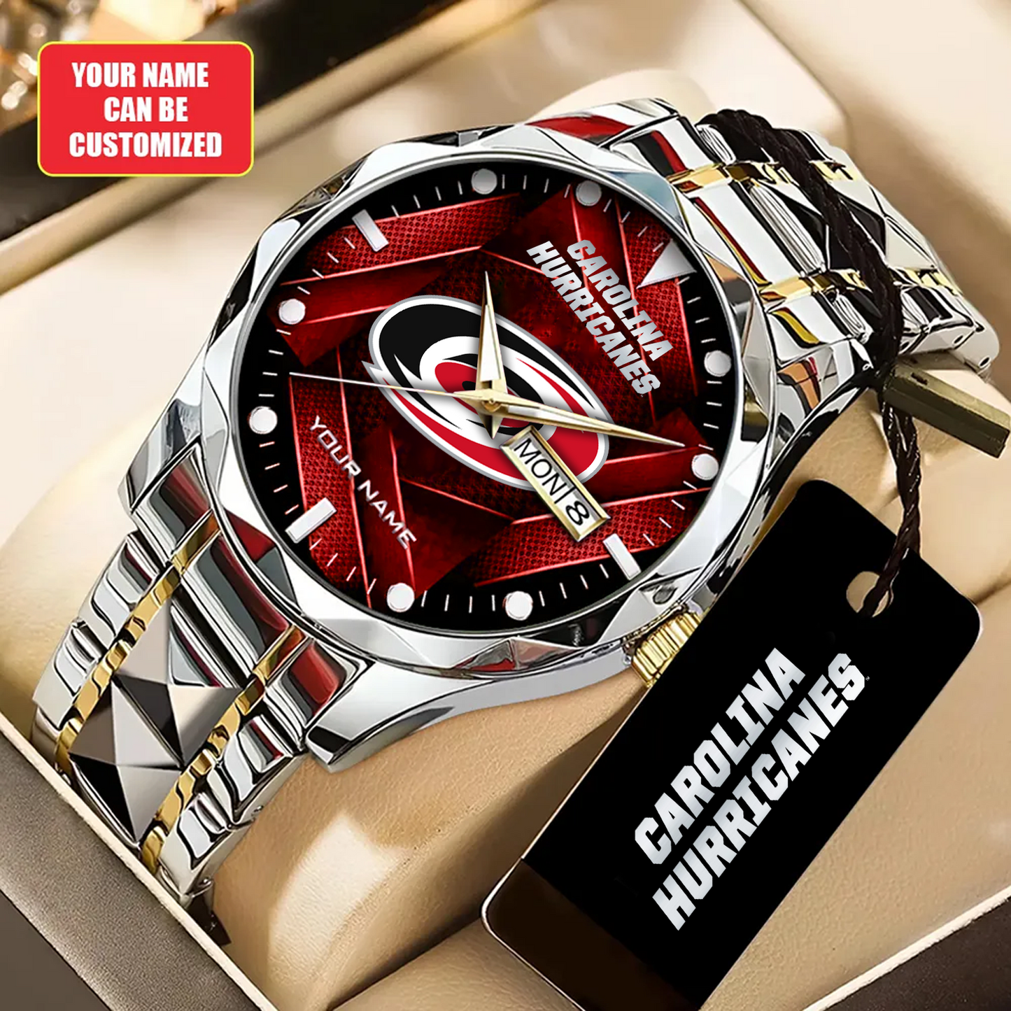 Personalized CAR x NHL Alloy Luxury Quartz Watch DATND TANTD 200426