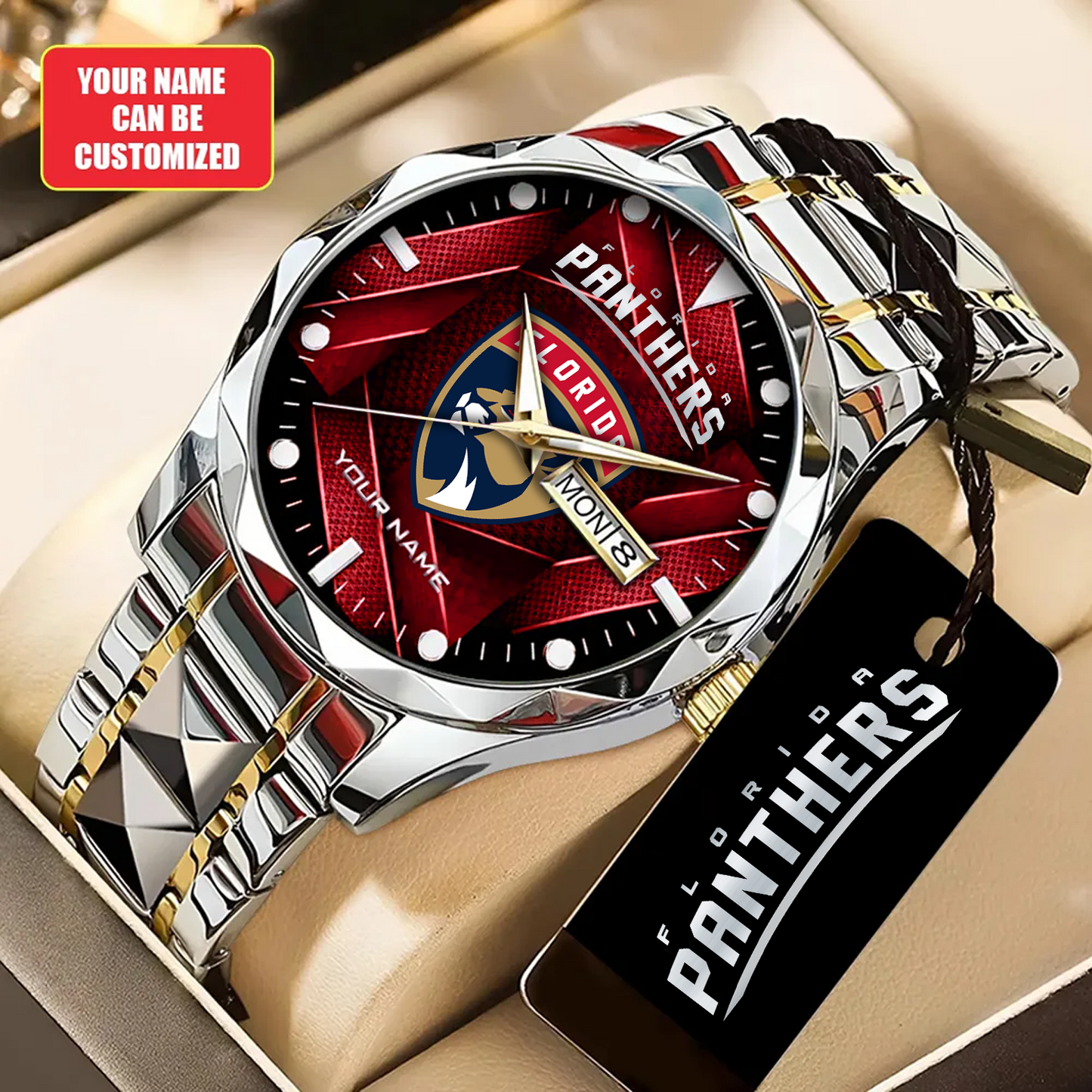 Personalized FLA x NHL Alloy Luxury Quartz Watch DATND TANTD 200426