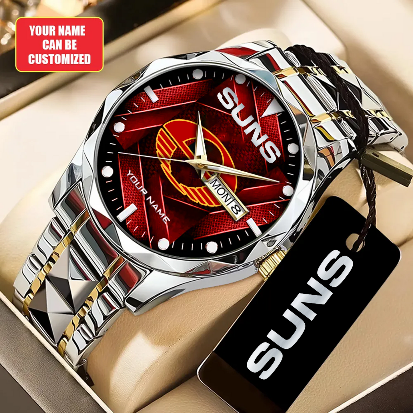 Personalized GCS x AFL Alloy Luxury Quartz Watch DATND TANTD 080426