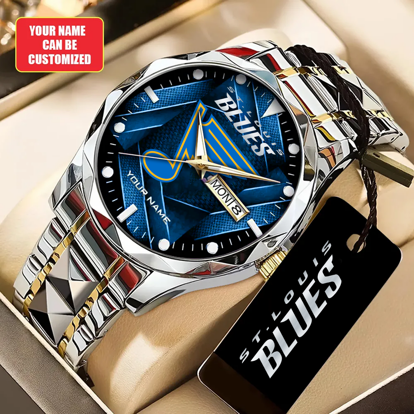 Personalized STL x NHL Alloy Luxury Quartz Watch DATND TANTD 200426