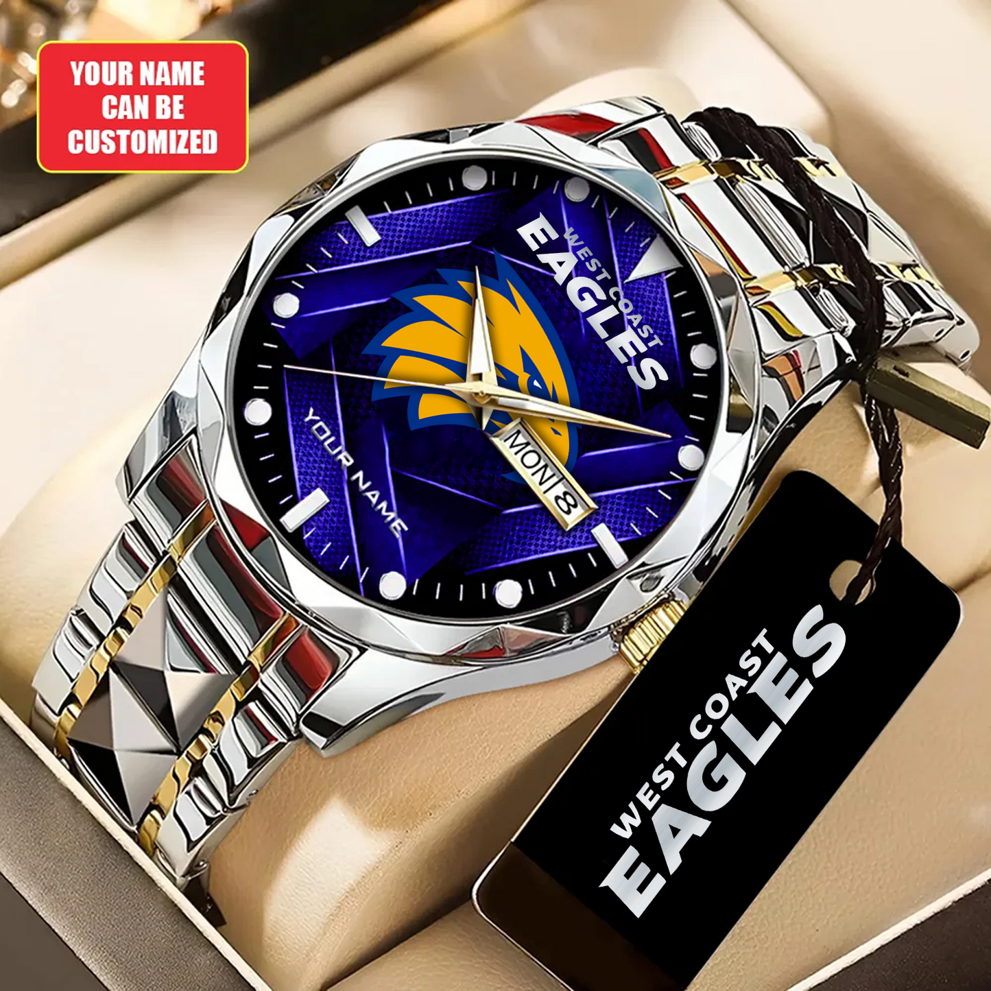 Personalized WCE x AFL Alloy Luxury Quartz Watch DATND TANTD 080426
