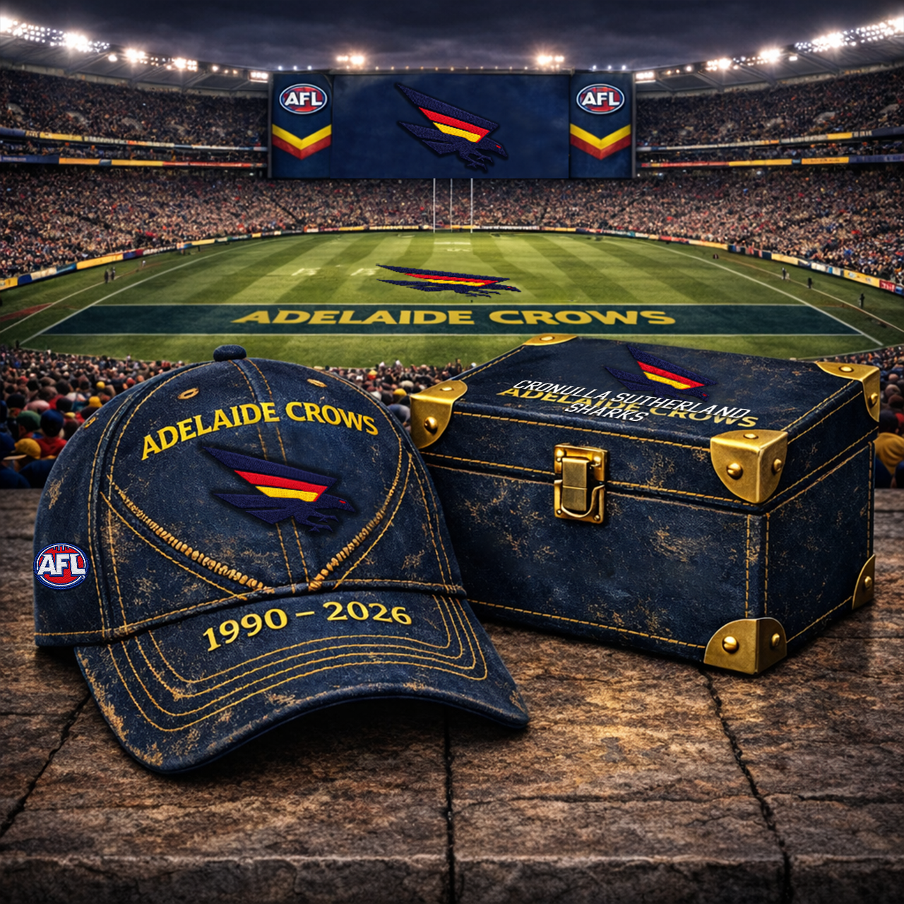 Premium AFL AC Vintage Zipper Heritage Anniversary Cap V10 NMD 070326 TTV