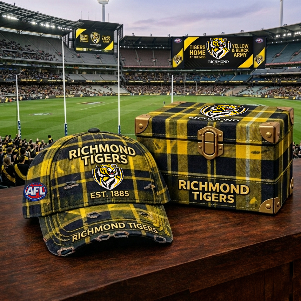 Premium AFL RT Heritage Checkered Cap V18 NMD 010426 TTV