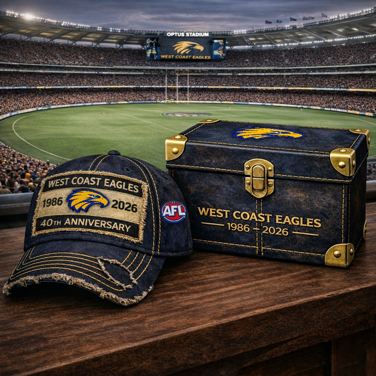 Premium AFL WCE Legacy Distressed Edition Cap V19 NMD 020426 TTV