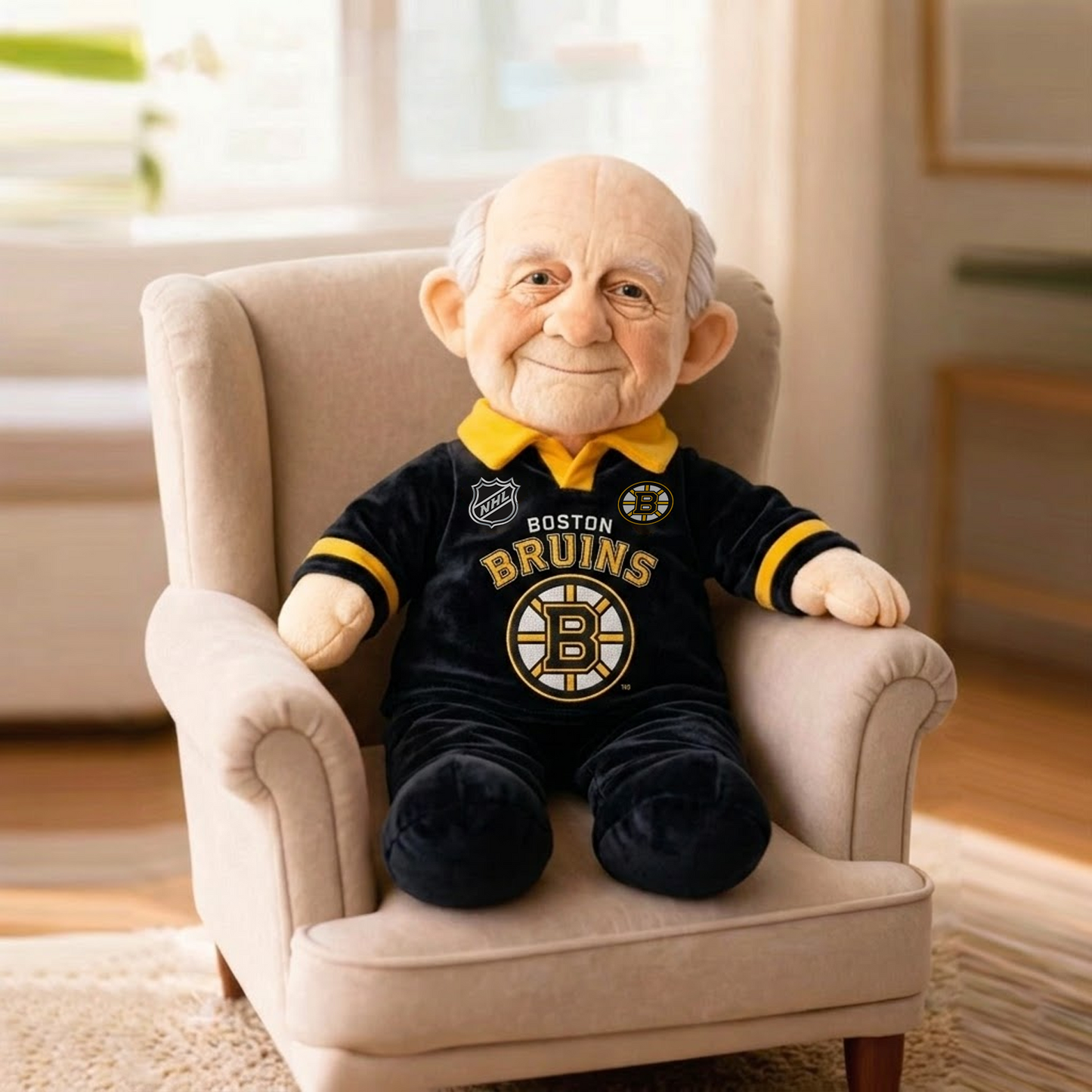 Premium BOS x NHL Grandpa Plush Mascot DATND TANTD 180426