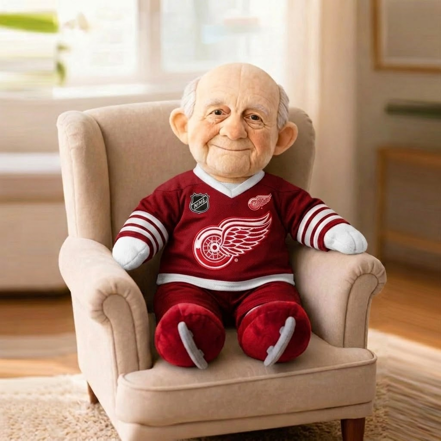 Premium DET x NHL Grandpa Plush Mascot DATND TANTD 180426