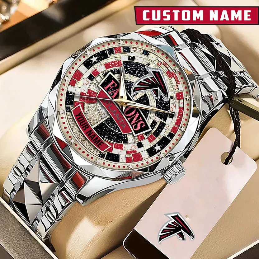 Premium NFL ATL Luxury Stainless Steel Watch V1 NMD 080526 TTV