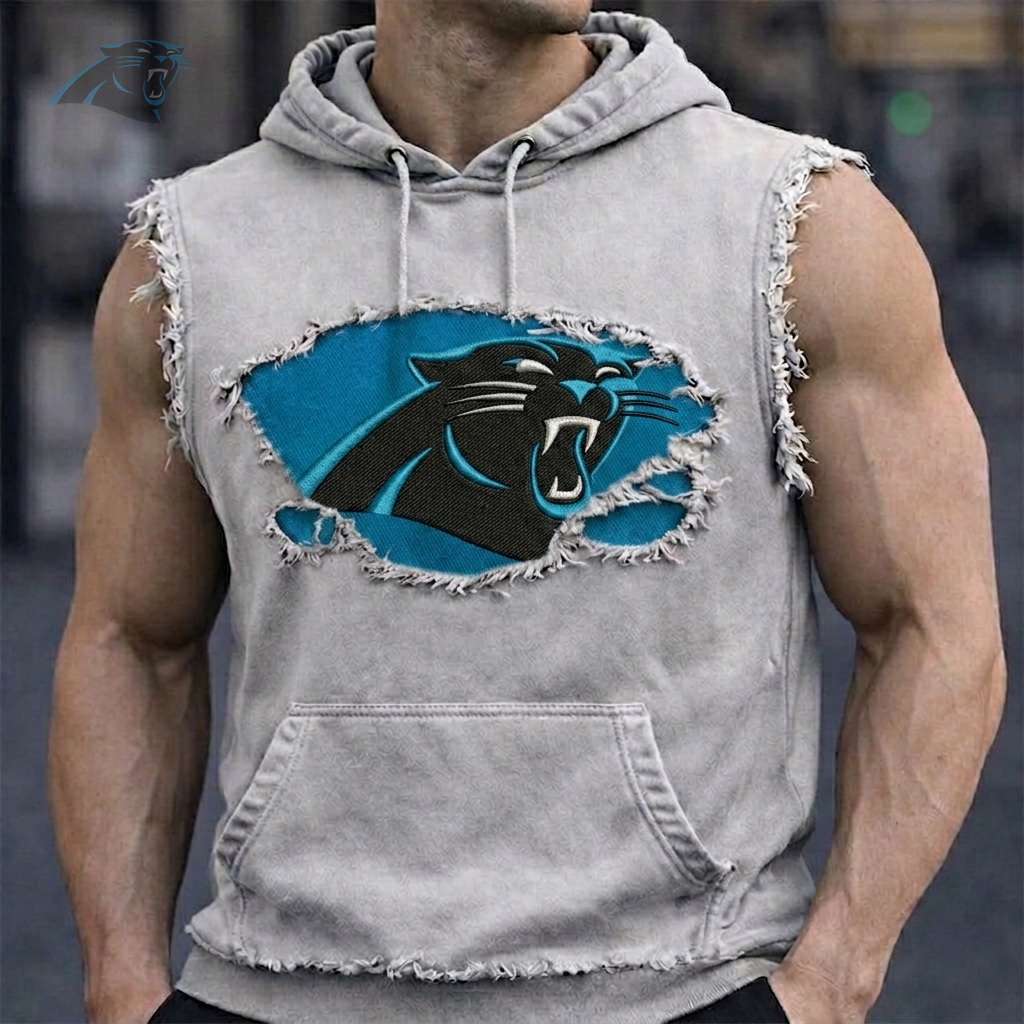 Premium NFL CAR Distressed Hooded Tank V1 NMD 210426 TTV