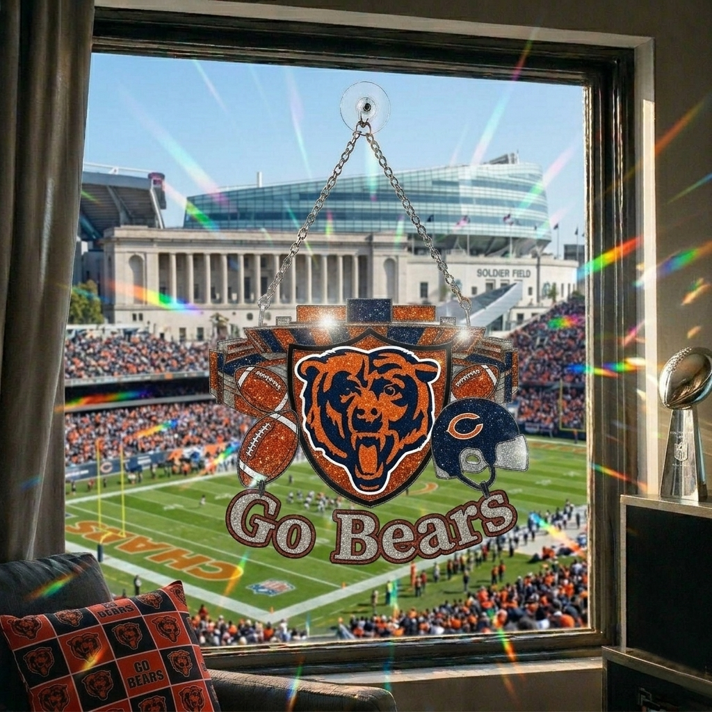 Premium NFL CHI Game Day Suncatcher V1 NMD CTKT
